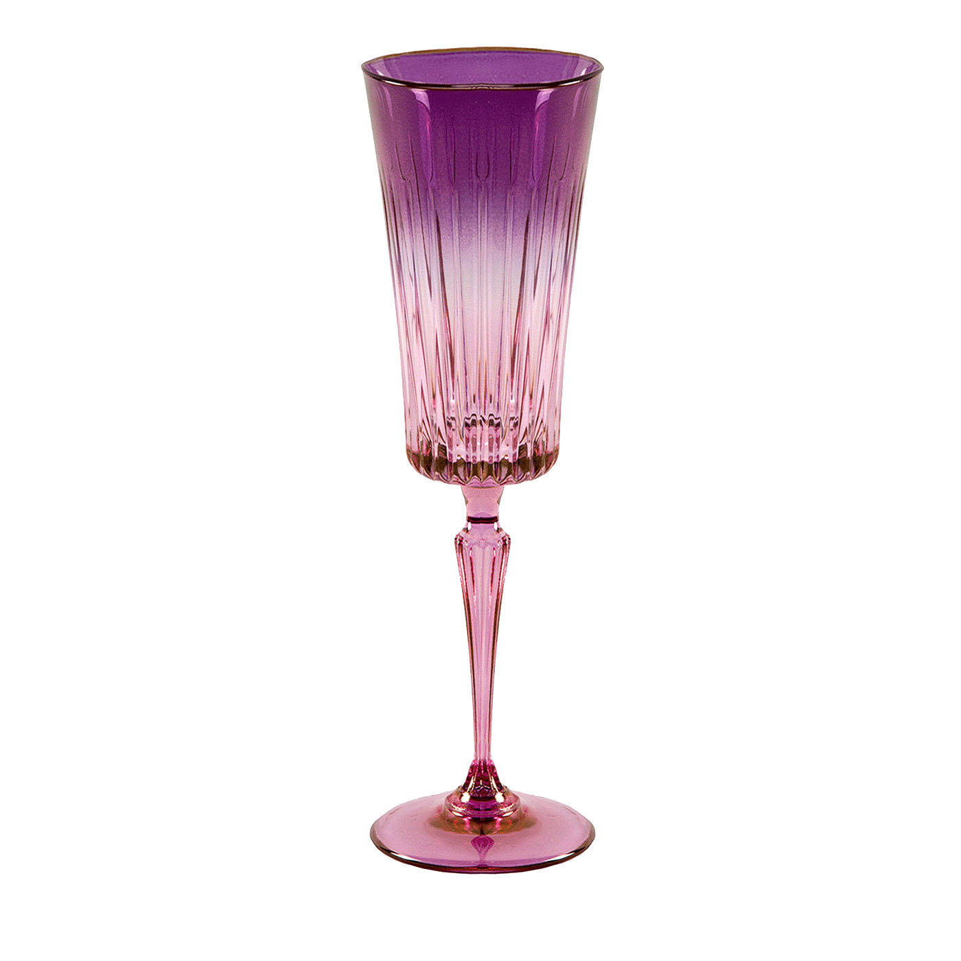 Domina Set of 2 Pink-To-Purple Flutes - Main view
