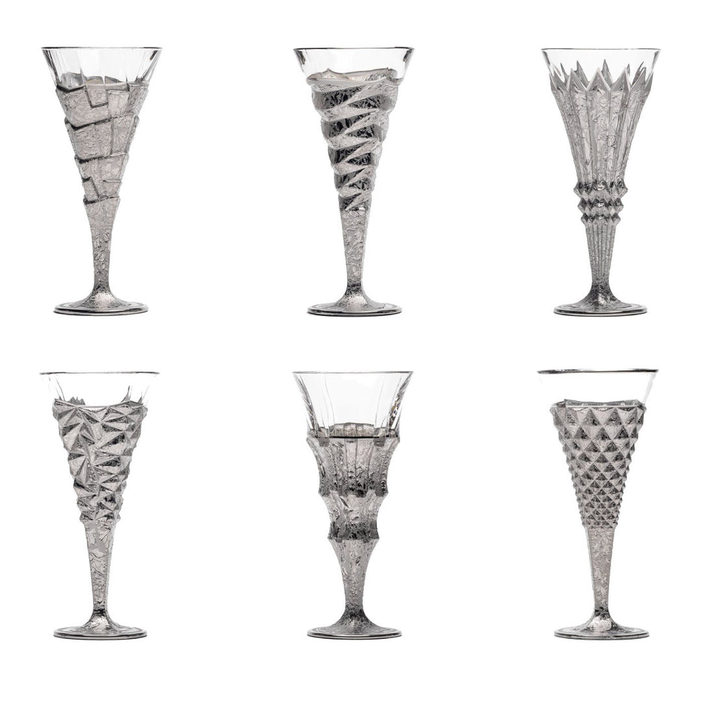 Set di sei flûte da champagne Capriccio - Vista principale