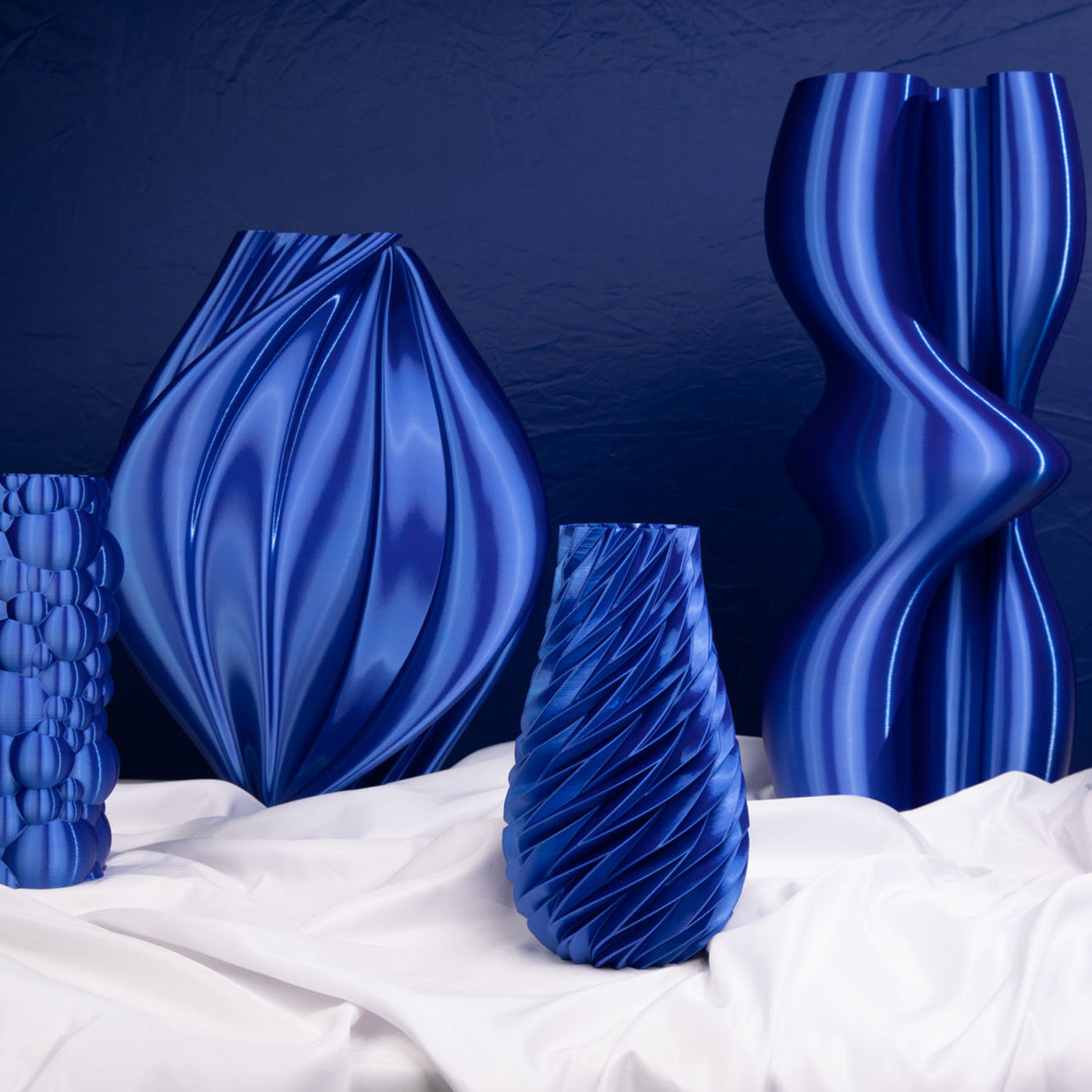 Feeling Blue Vase-Sculpture - Alternative view 1