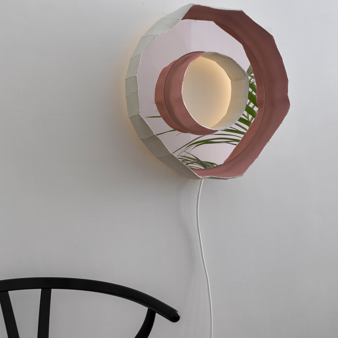 Ring Aura Mirror Lamp #2 By Giovanni Botticelli &amp; Paola Paronetto - Vue alternative 2