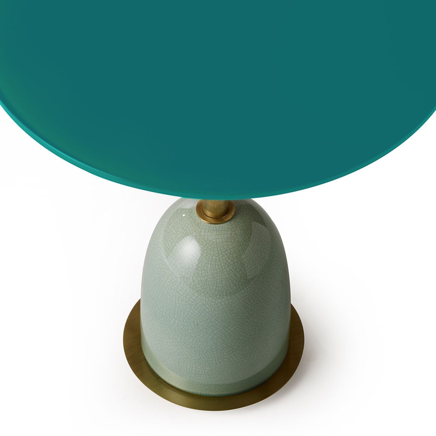 Pins Medium Turquoise Side Table - Alternative view 1