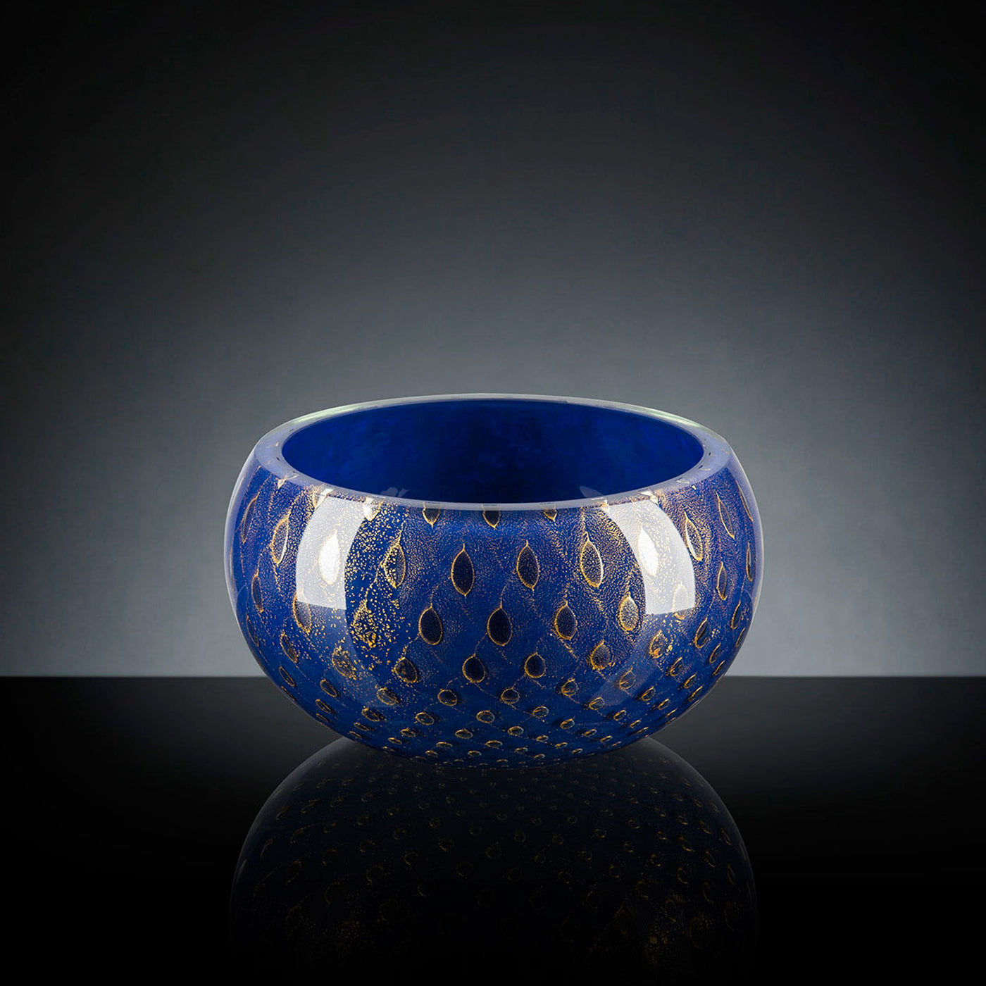Mocenigo Gold & Blue Decorative Bowl - Alternative view 1