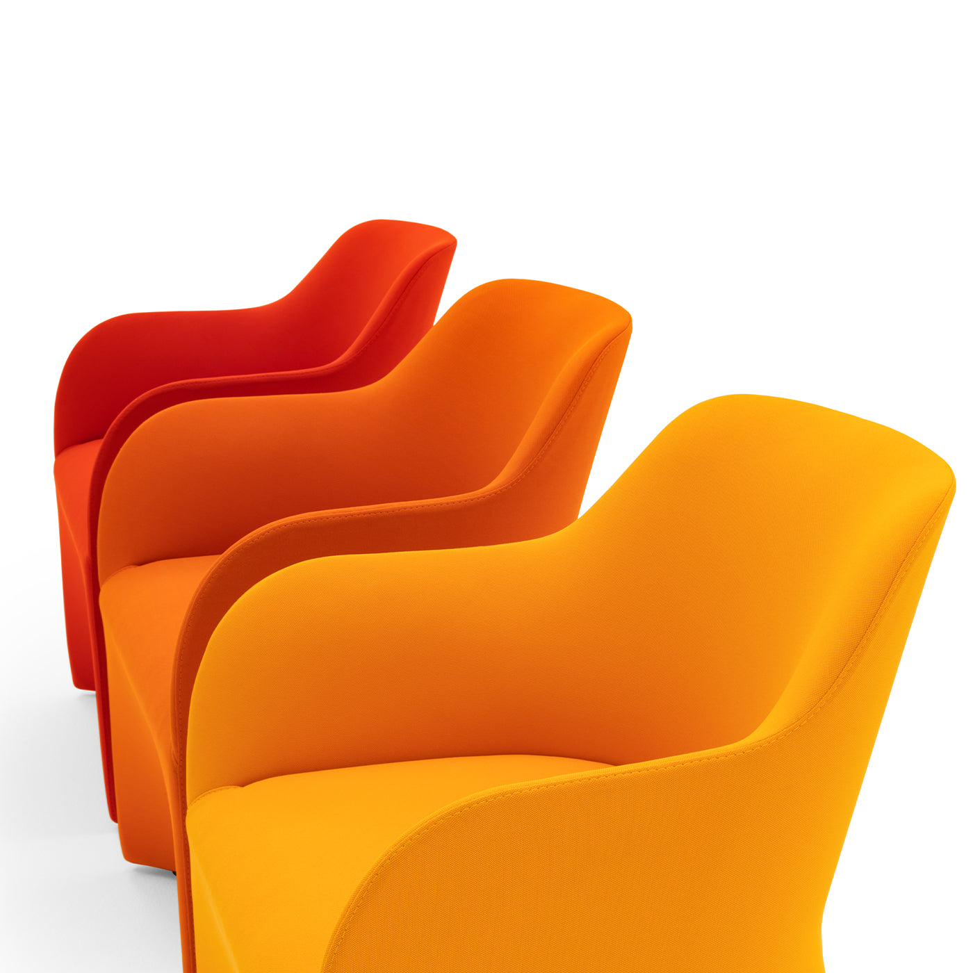 Maggy Big Orange Armchair by Basaglia + Rota Nodari - Alternative view 1