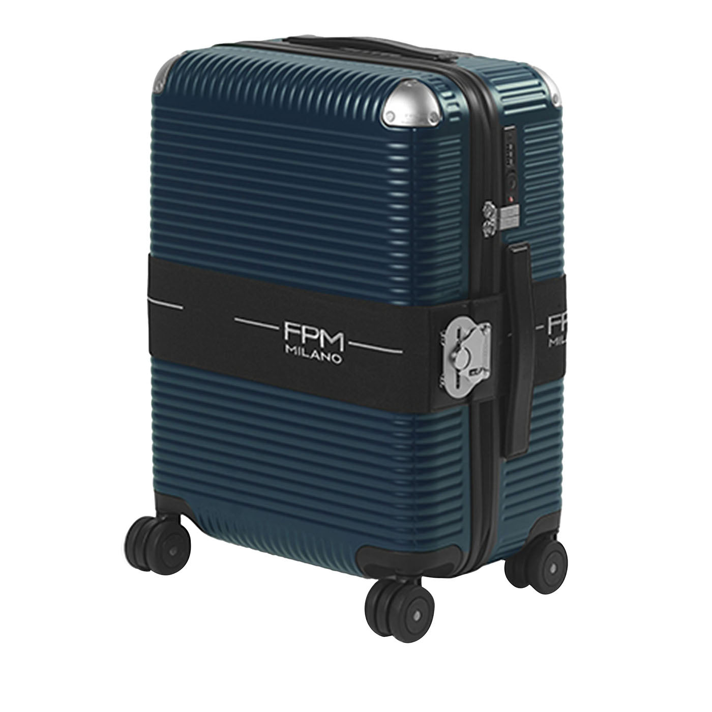 Bank Zip Deluxe Blue Spinner 55 Luggage - Main view