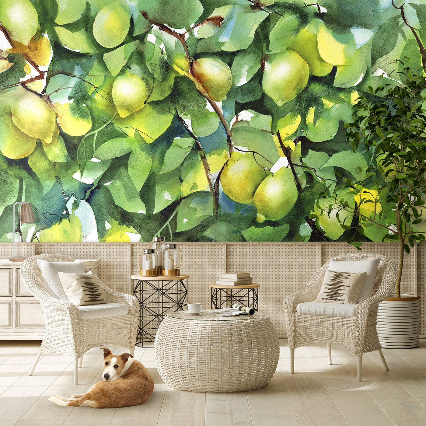 Limoni Modular Textured Wallpaper - Alternative view 4