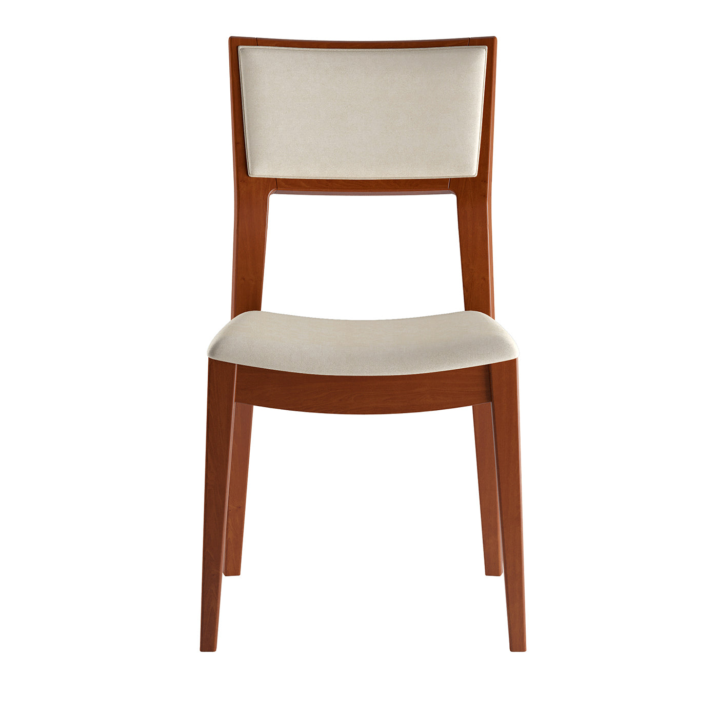 Dom5 Set of 2 Beige Chairs - Main view