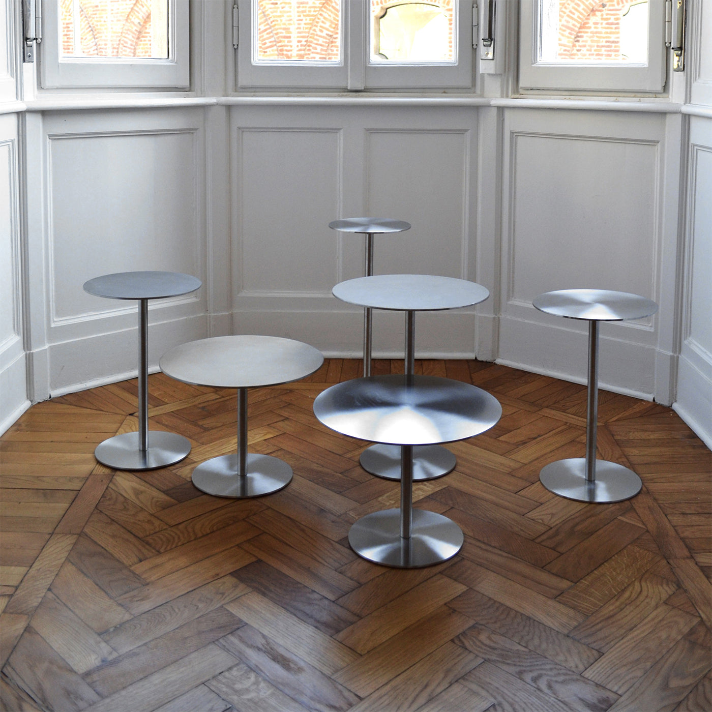 Ester Stainless Steel Table - Alternative view 1