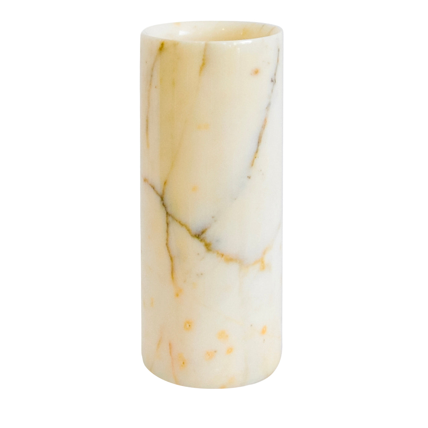Zylindrische Vase aus Paonazzo-Marmor - Hauptansicht