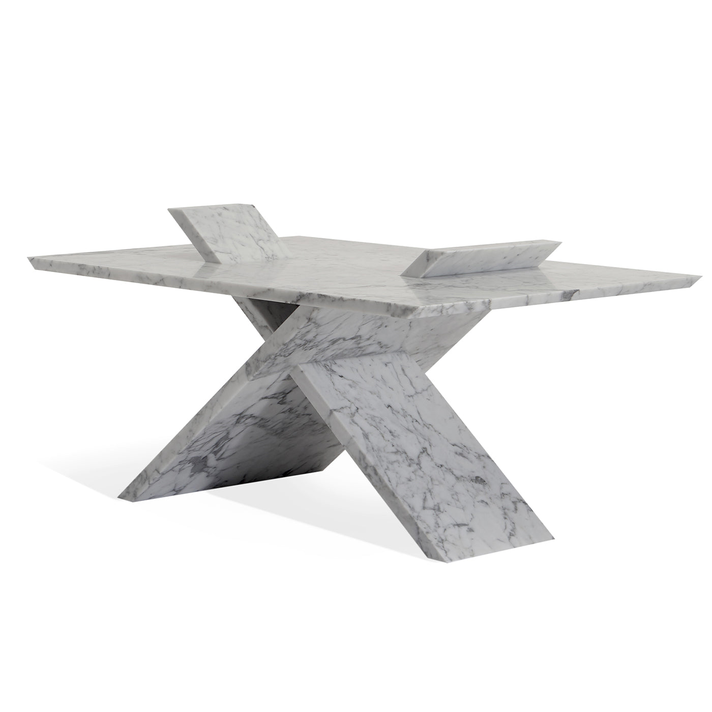 X Marble Coffee Table - Alternative view 1