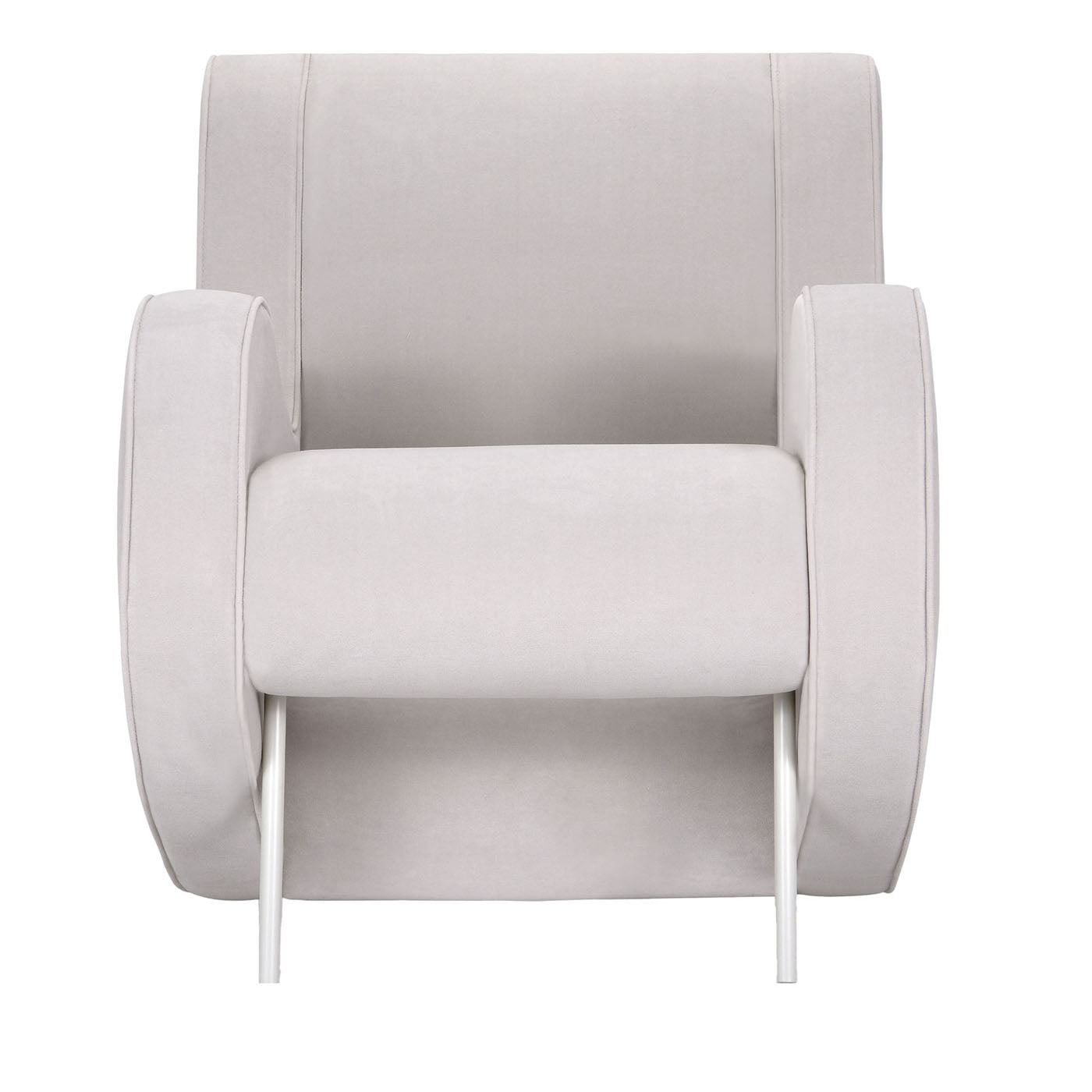 Atina White Armchair By Simone Micheli  - Vue principale