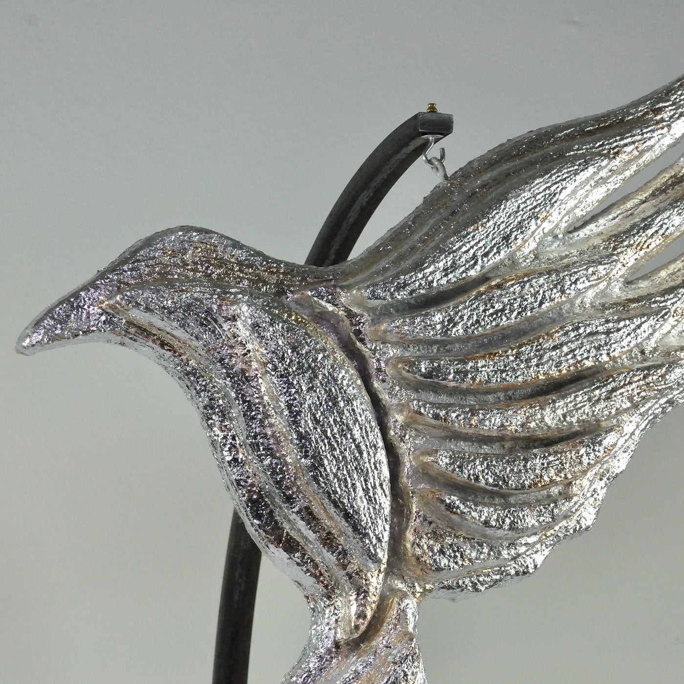 Fly Away Silvery Sculpture - Alternative view 3