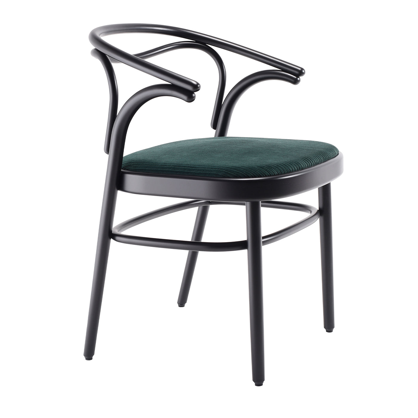 BEAULIEU dining chair with upholstered seat by PHILIPPE NIGRO - Main view