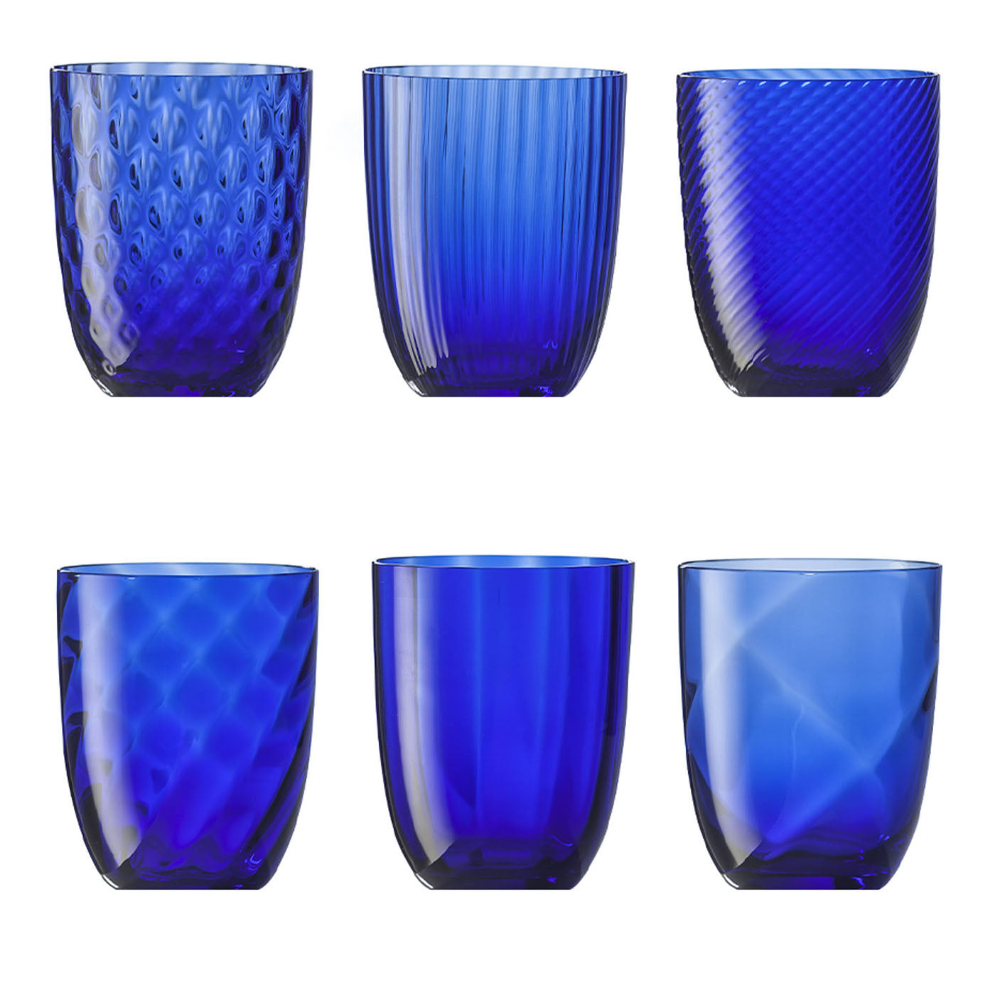 Idra Azul Set de 6 Vasos de Agua Surtidos - Vista principal