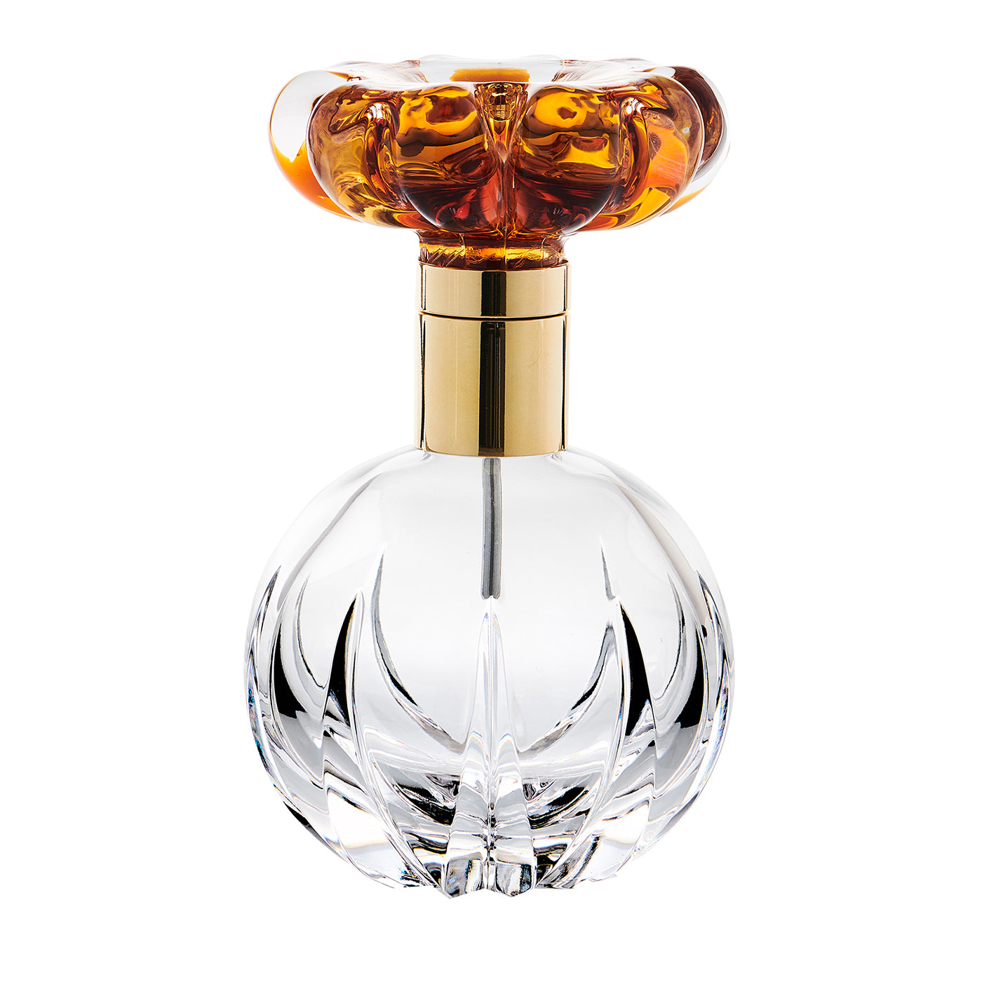 Frasco de perfume Cistus con flor de ámbar - Vista principal