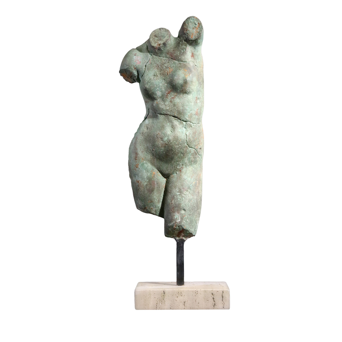 Dorso Donna Frammento piccolo Bronze Statuette - Vue principale