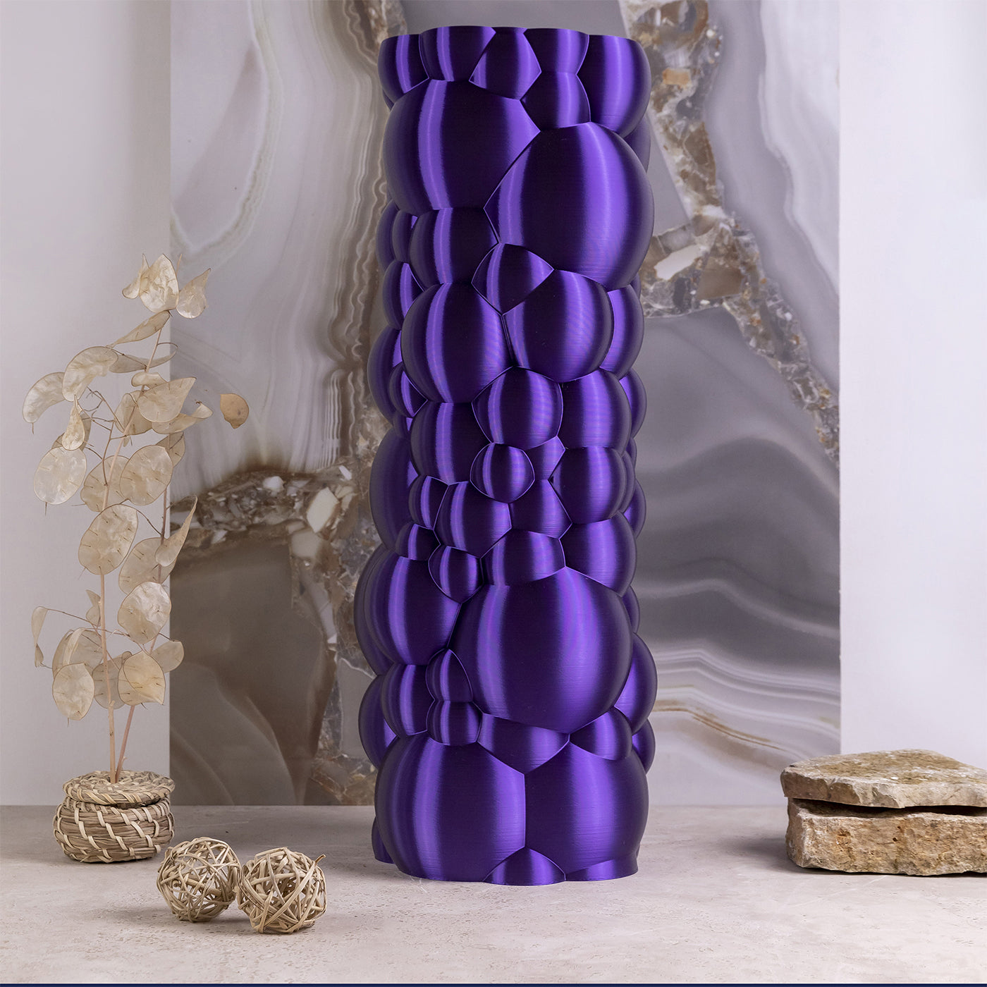 Zeus Purple Vase-Sculpture - Alternative view 2