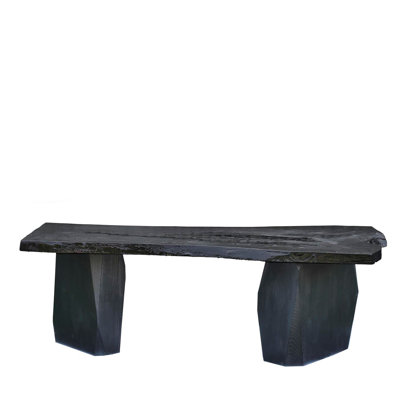 Black Dolmen Dining Table - Main view