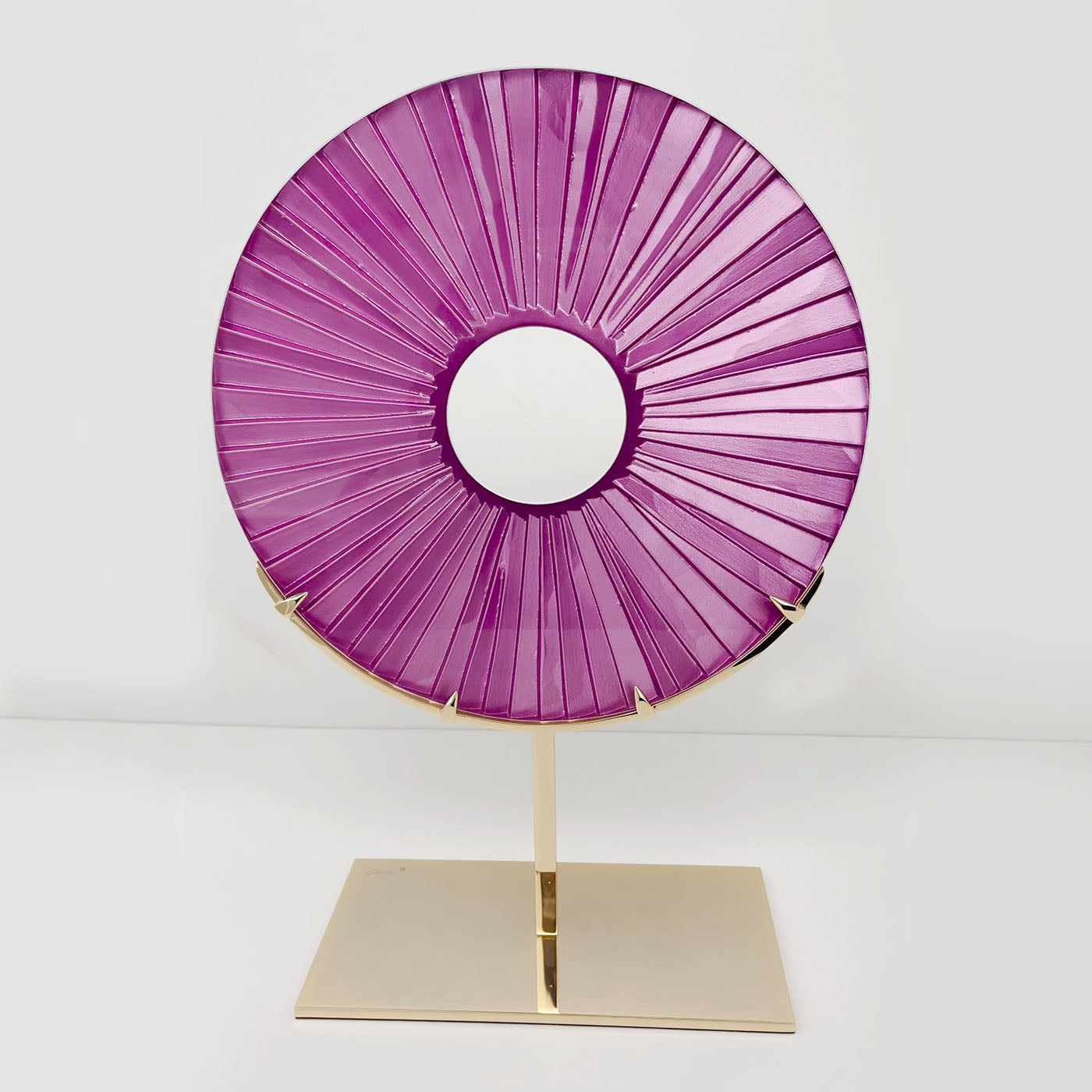 Eye Purple Crystal Sculpture  - Alternative view 4