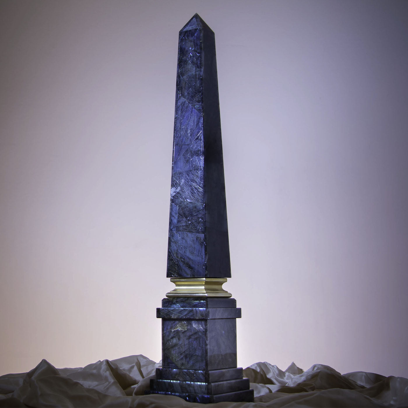 Citorio Labradorite Obelisk Sculpture - Alternative view 1