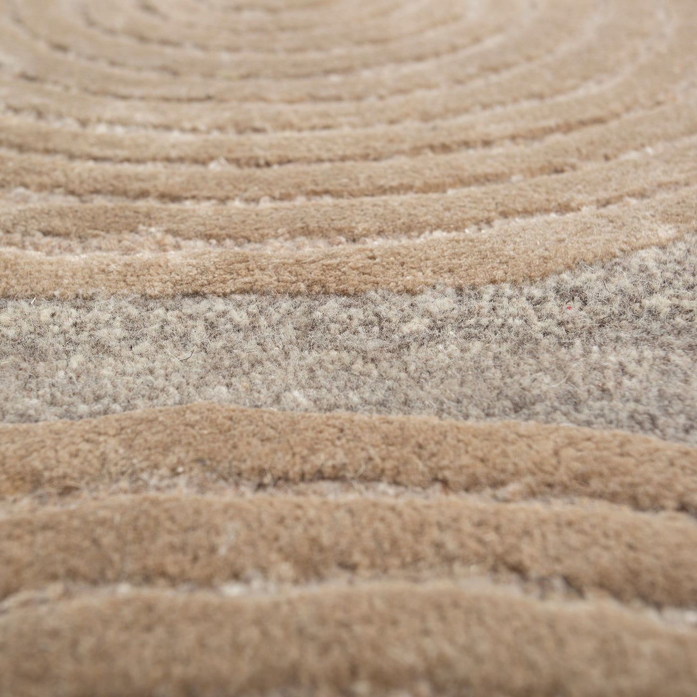 Subtle Grooves Soft Beige & Natural Gray Hand Tufted Rug Jaipur Rugs ...