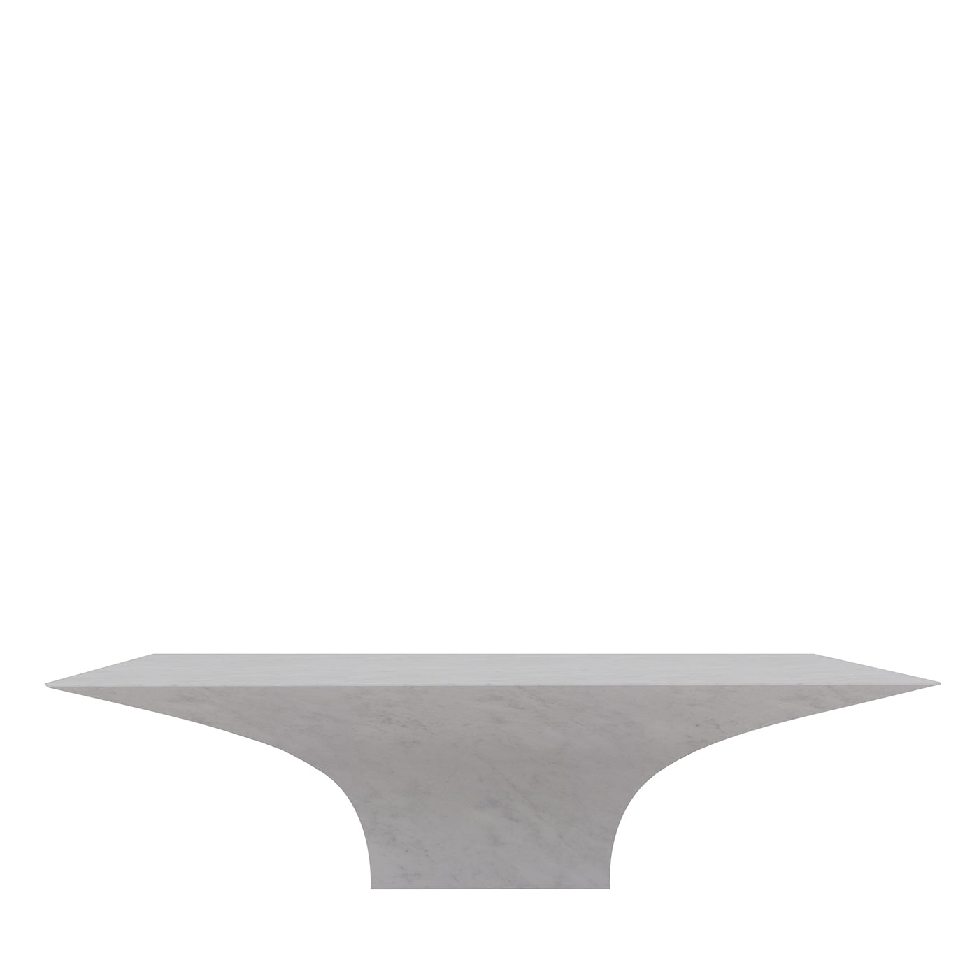 Table basse rectangulaire Sicorace en carrare blanc - Vue principale