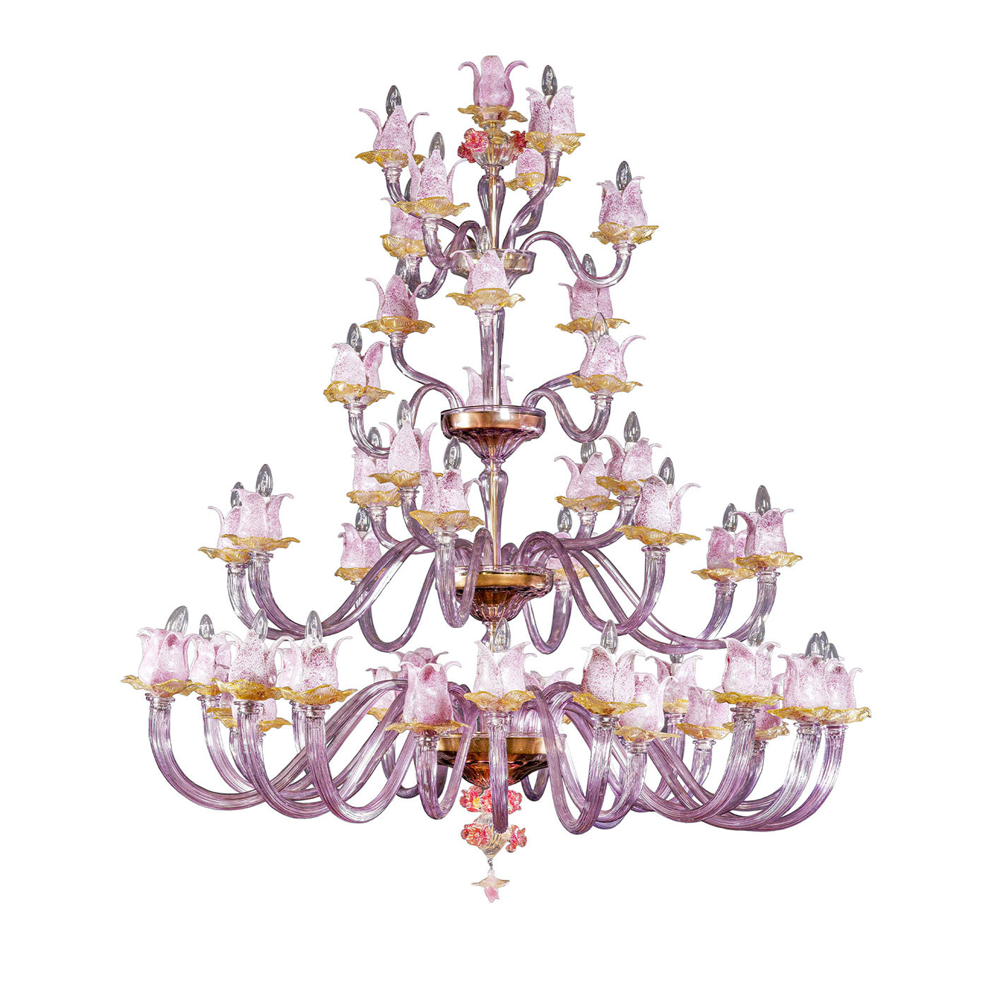 Lámpara de araña rosa Magnolia - Vista principal