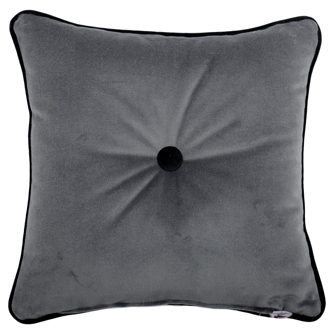 Coussin Carrè or et argent en tissu Jacquard Bloom - Vue alternative 1