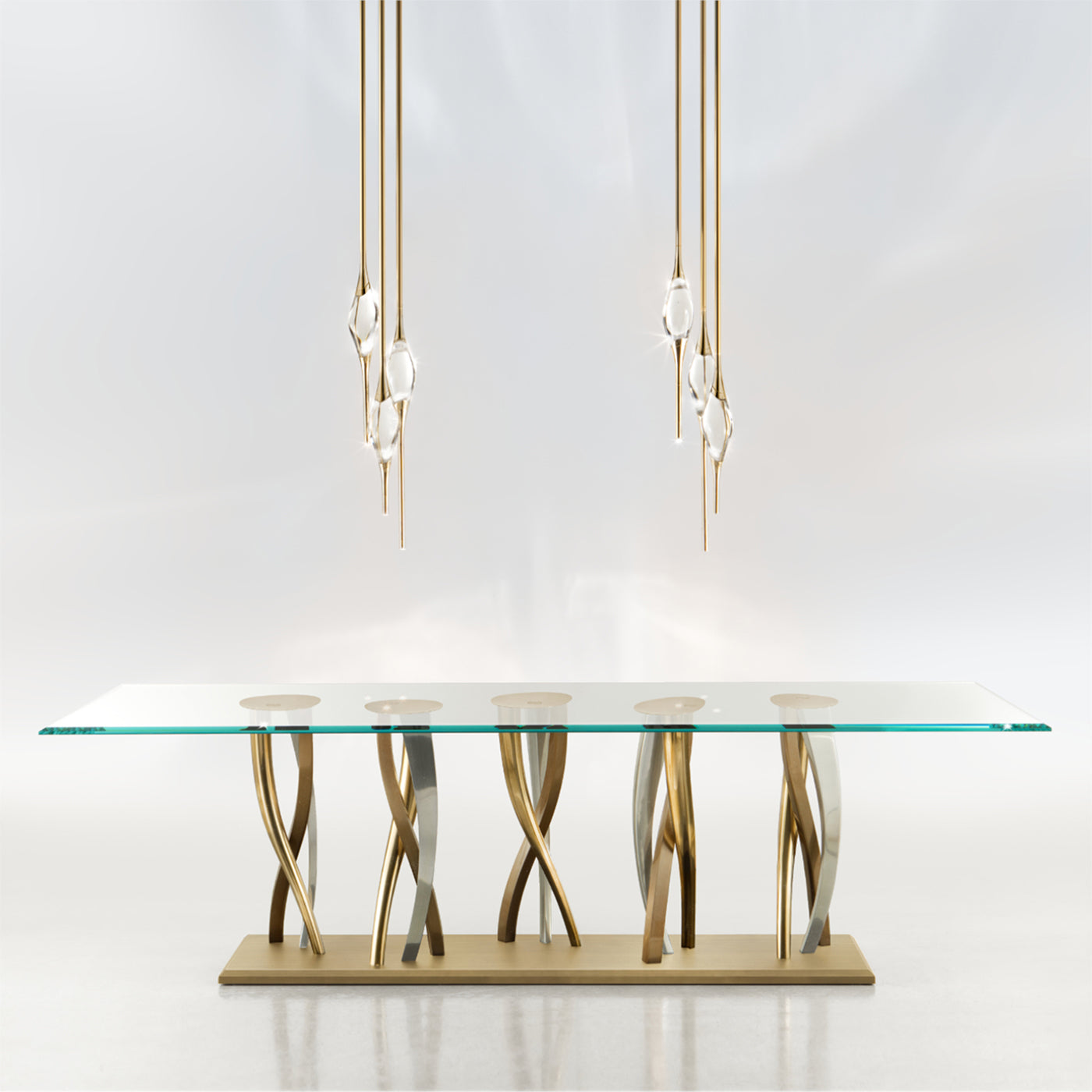 Il Pezzo 8 Glass Table - Alternative view 2