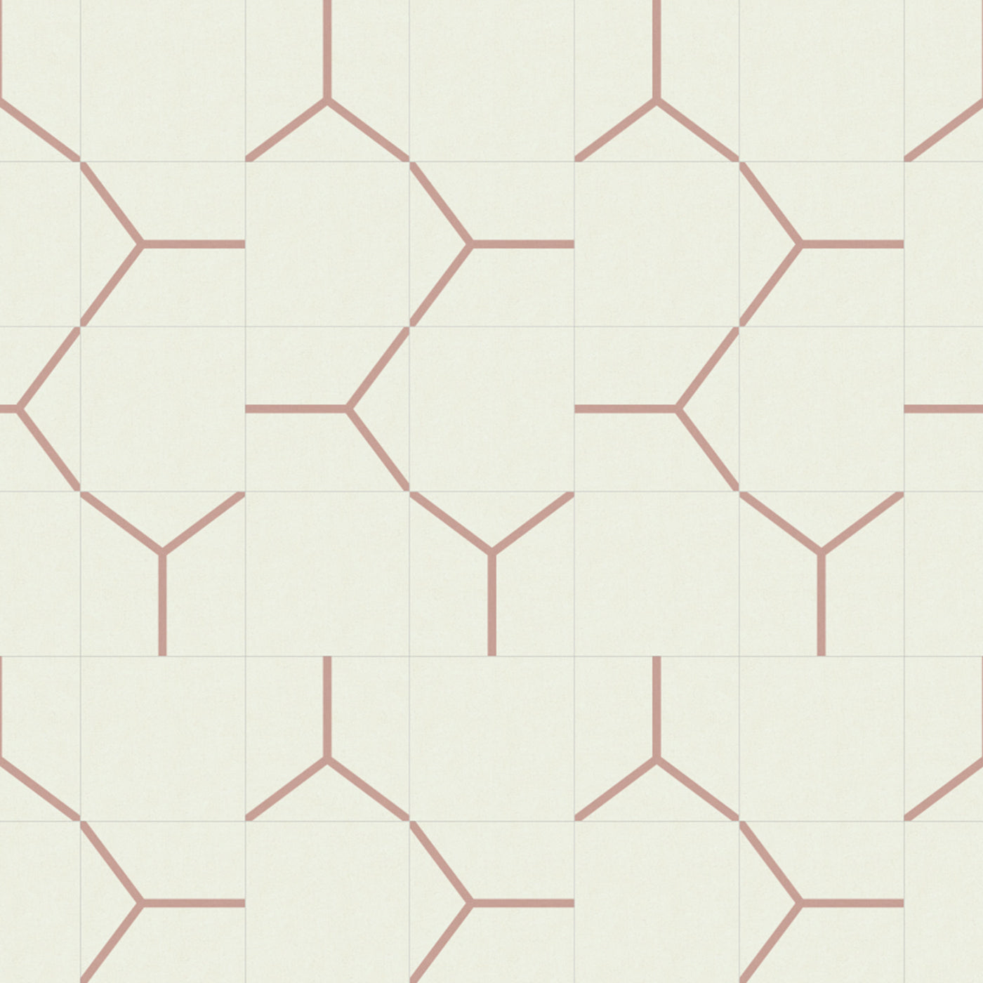 Yep Set of 25 Pink & Ivory Concrete Tiles - Alternative view 1