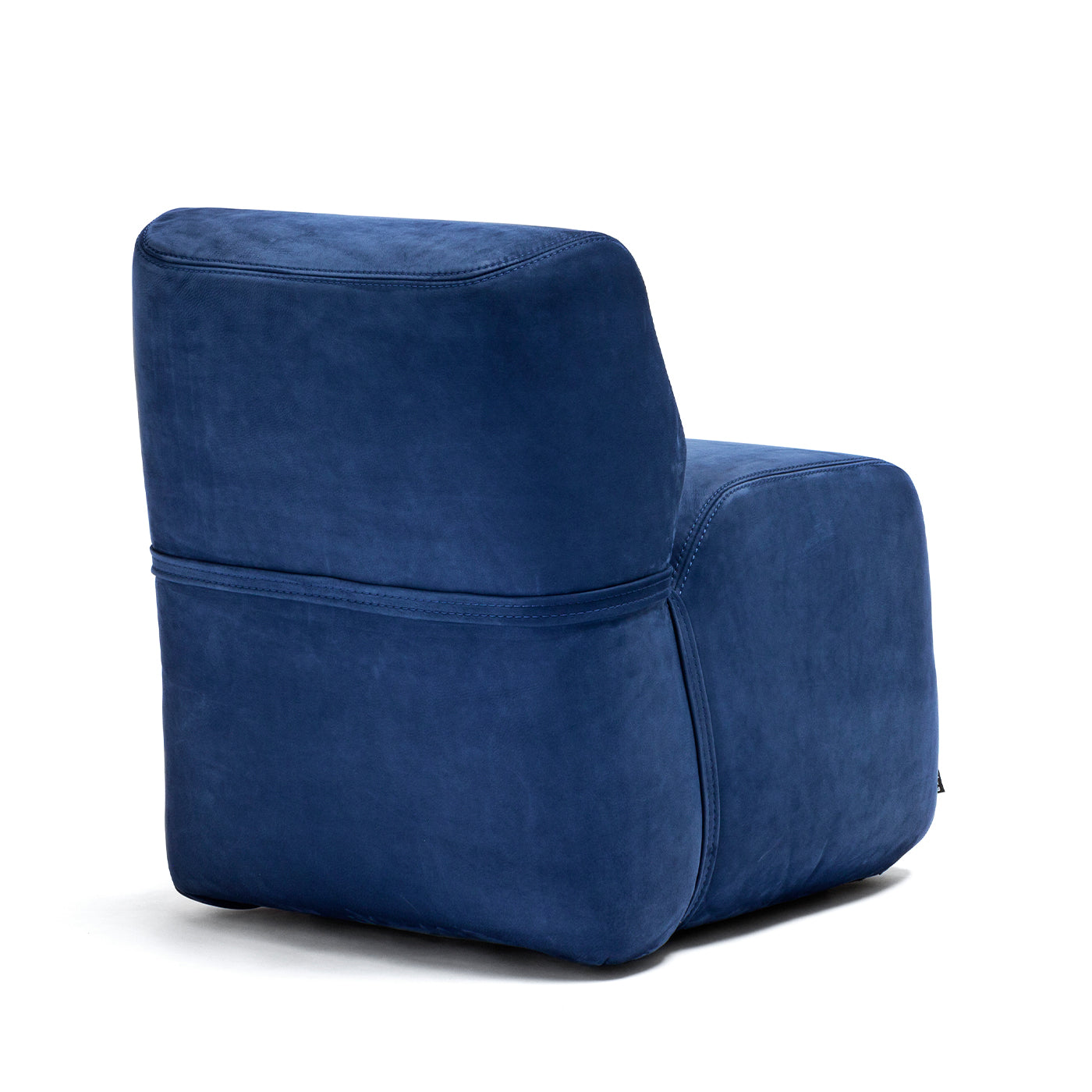 Soft Small Blue Lounge Chair - Alternative view 3
