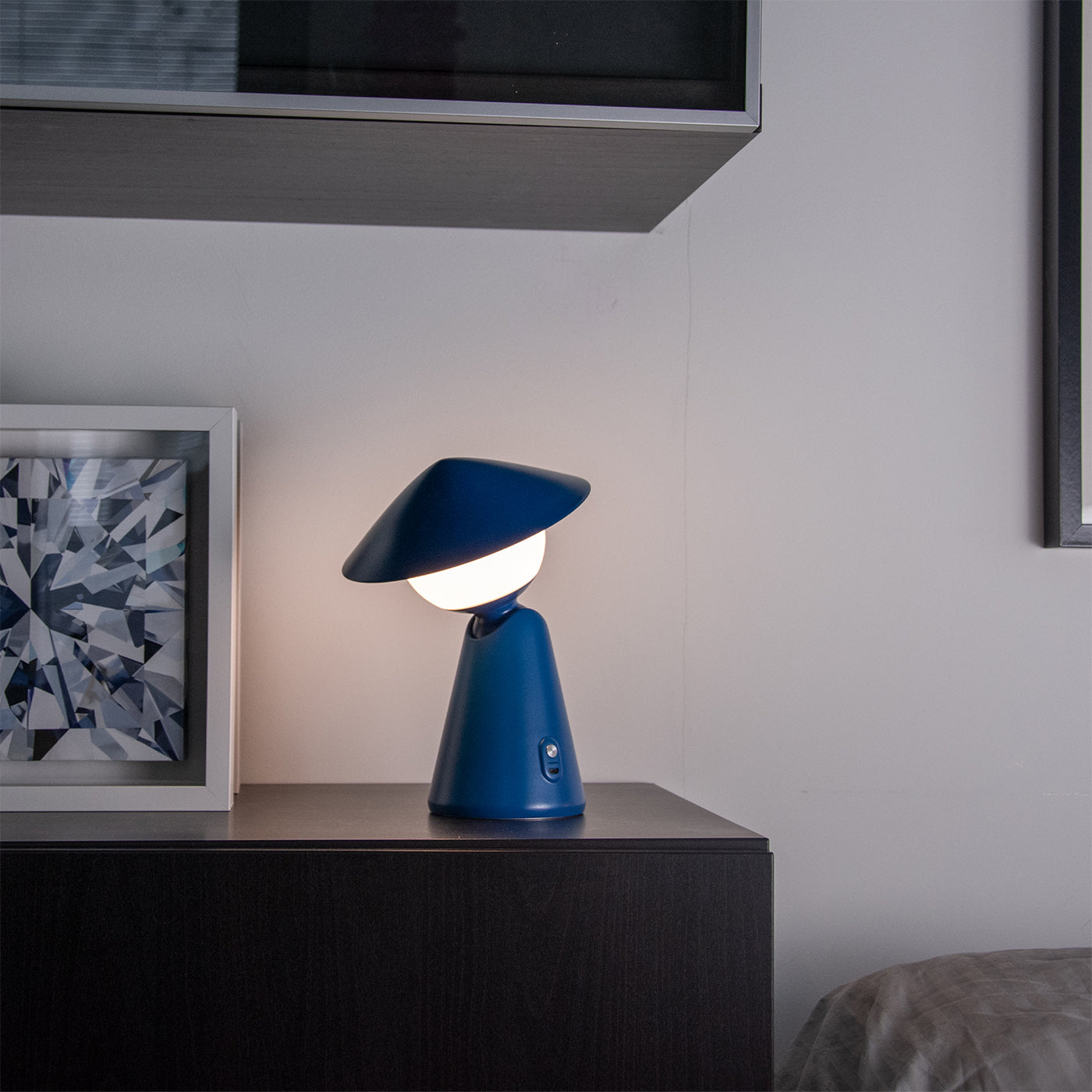 Puddy Blue Rechargeable Table Lamp by Albore Design - Alternative view 1