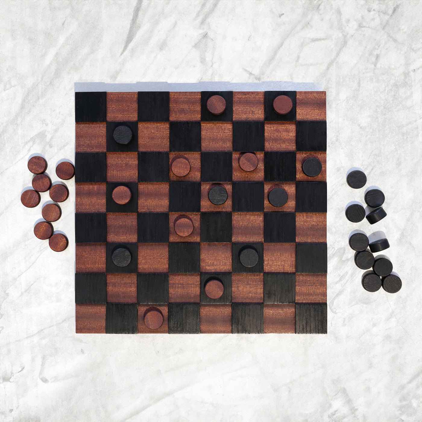 Deodara Checkers Board Game - Alternative view 2
