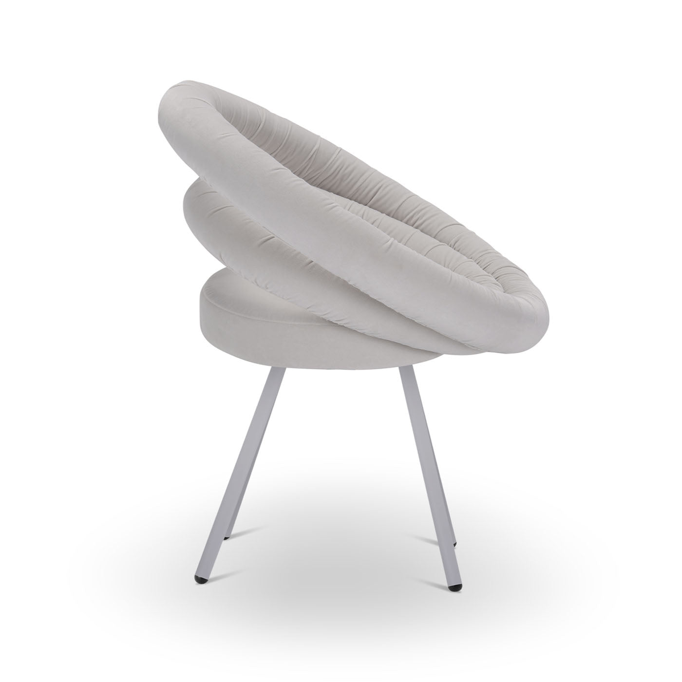 Circle Light Grey Chair #2 By Roberto Giacomucci &amp; Nicola Cerasa - Vue alternative 1