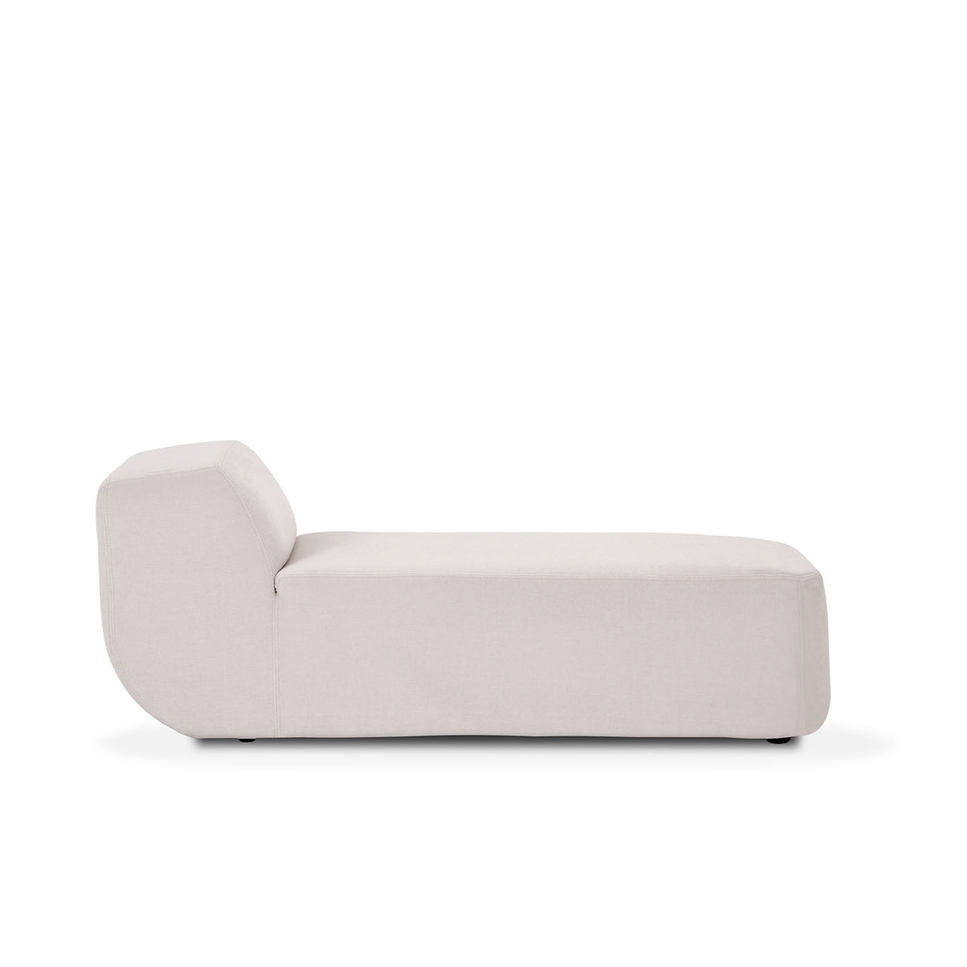 Nuda Weiß Kinder Chaise Longue von Simone Micheli - Alternative Ansicht 1