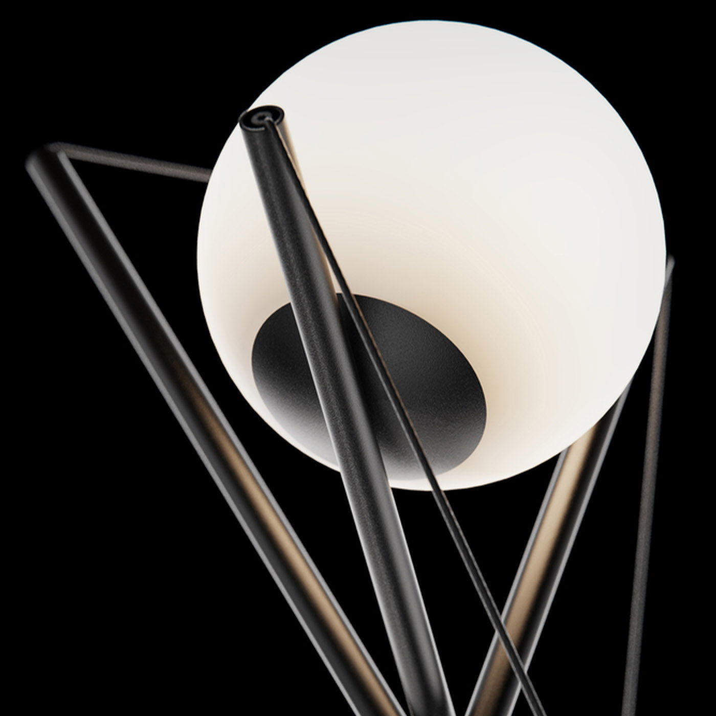 ED057 Lampe de table noire - Vue alternative 3