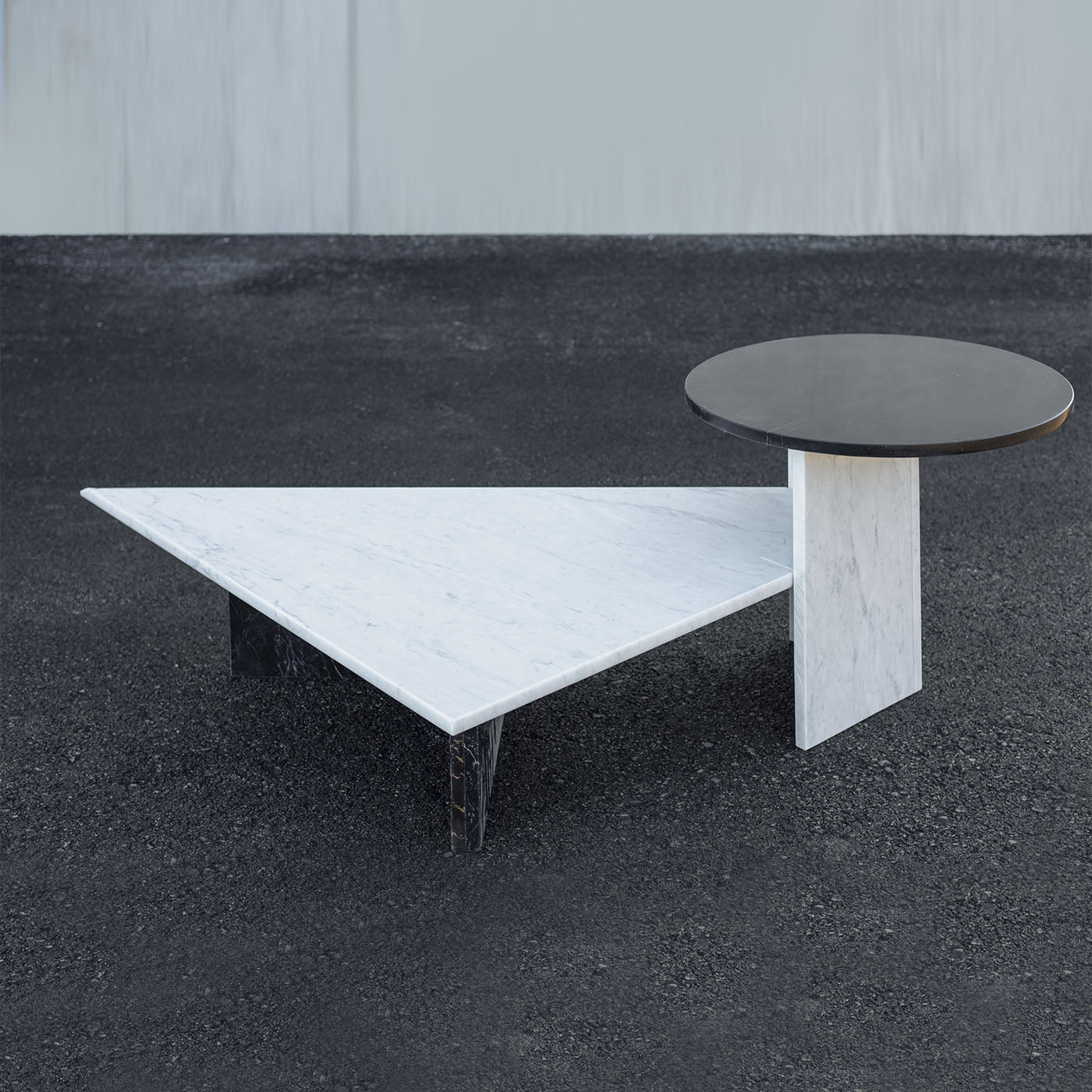 SST014 Carrara and Marquinia Marble Low Tables - Alternative view 2