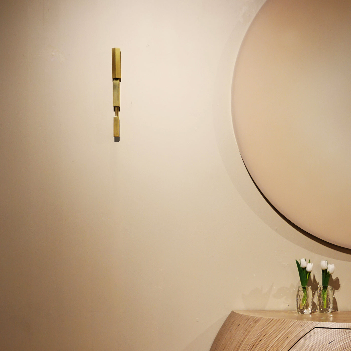 Ray Brushed Brass Sconce - Alternative view 5