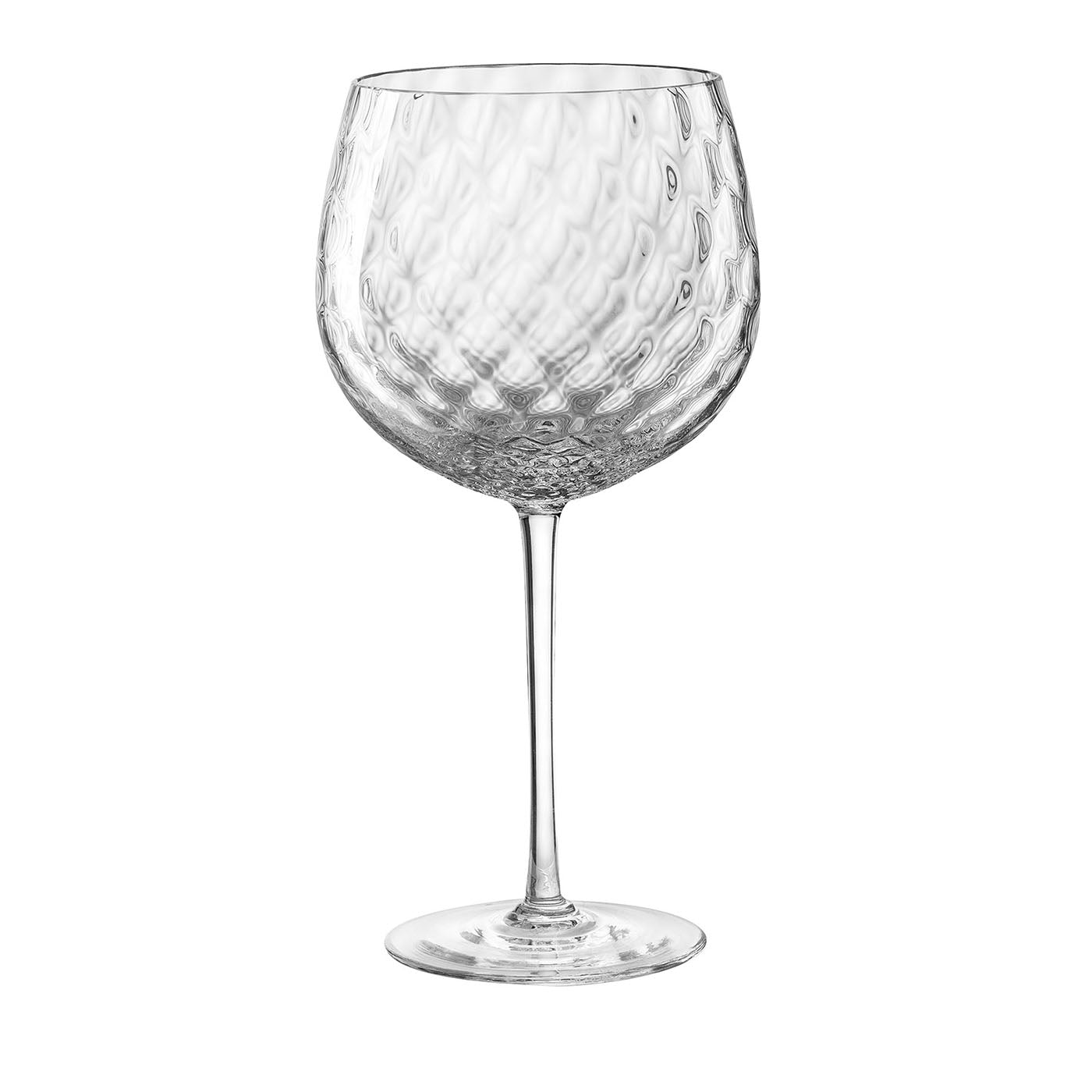 Tolomeo Balloton Vaso de vino rojo transparente - Vista principal