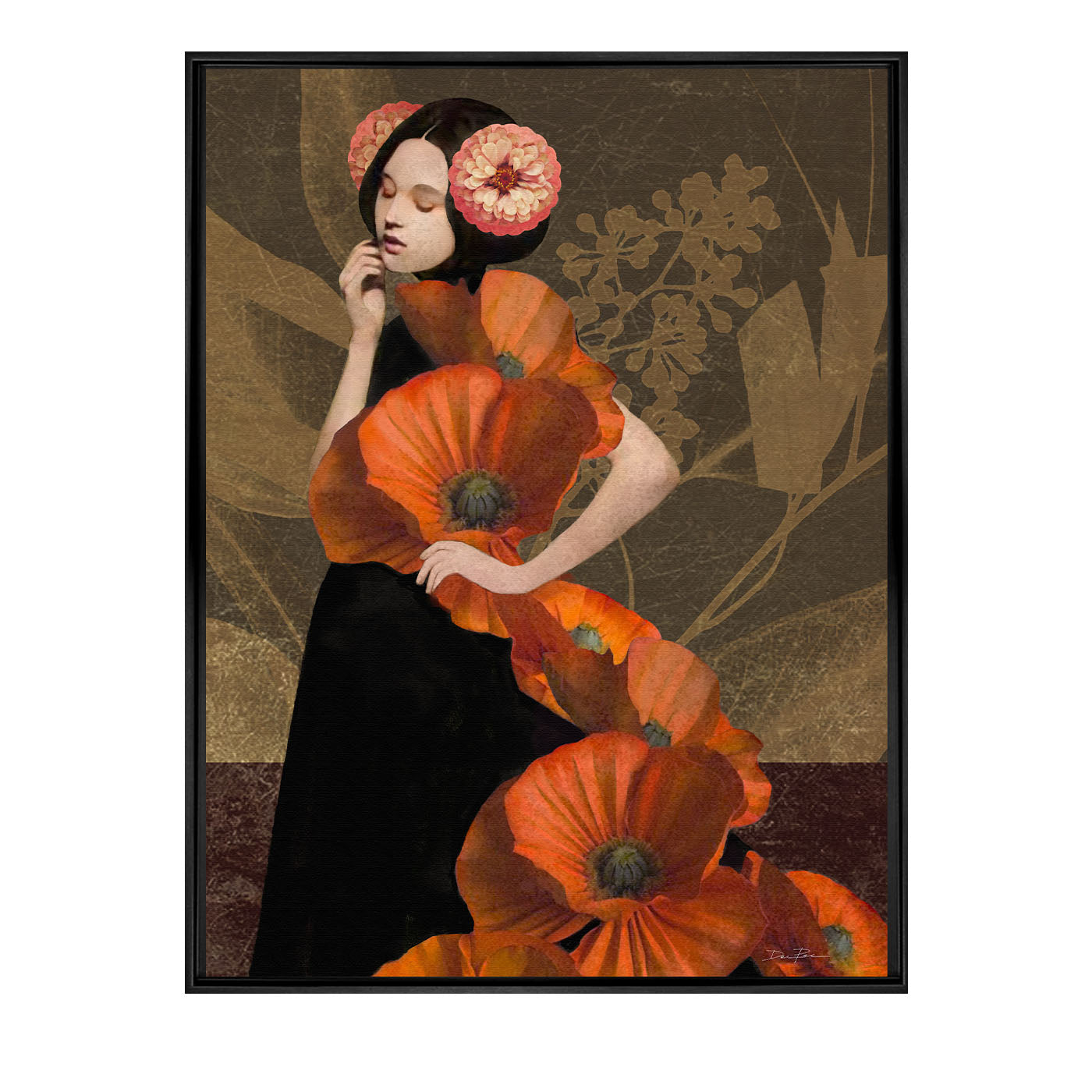 Collection Lady Blossom Imprimé coquelicots - Vue principale