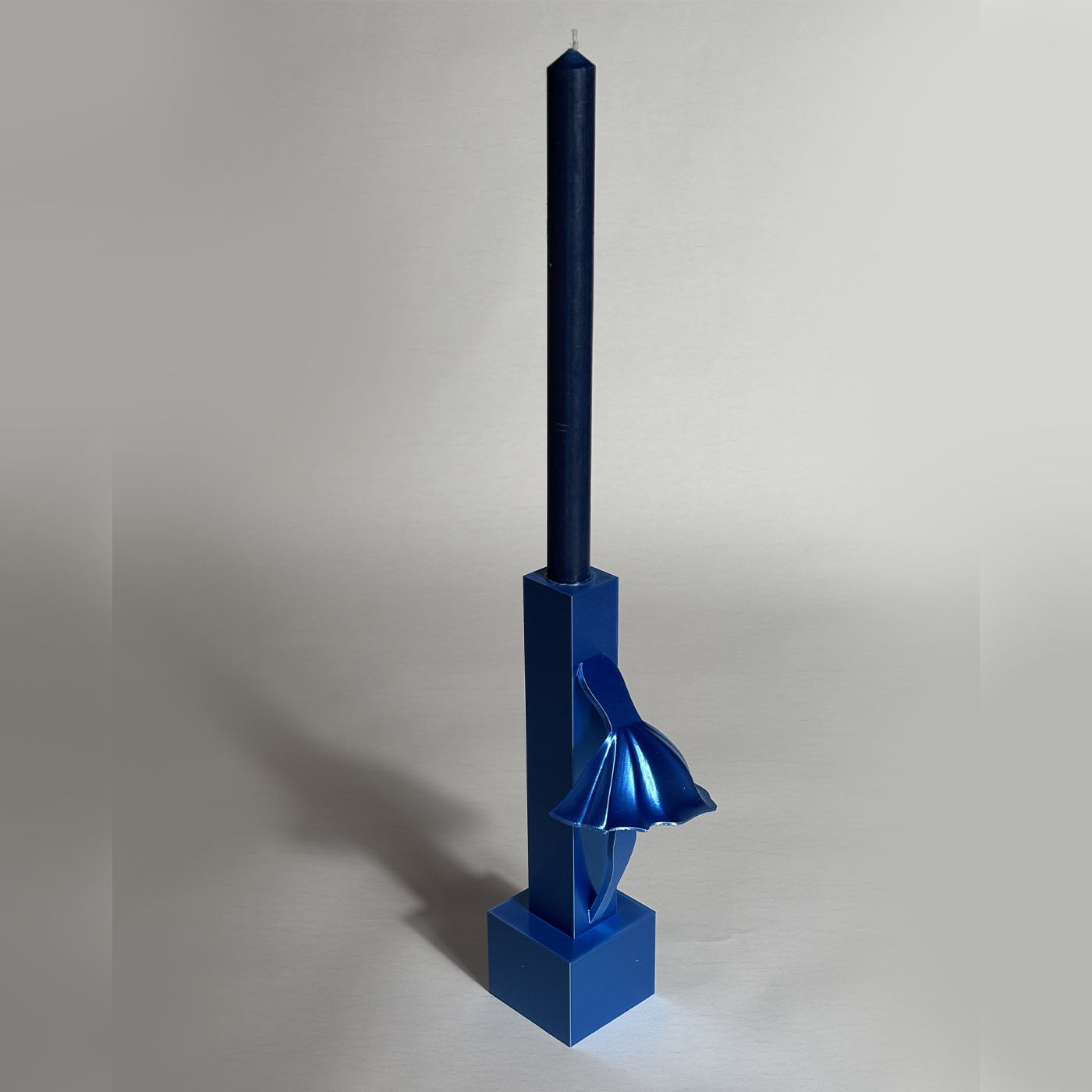 Set Of 2 Tin Soldiers Blue 3D Printed Candle Holders - Alternative view 3