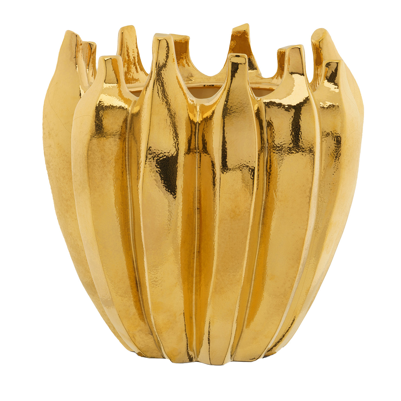 Thorn Large Gold Vase - Main view