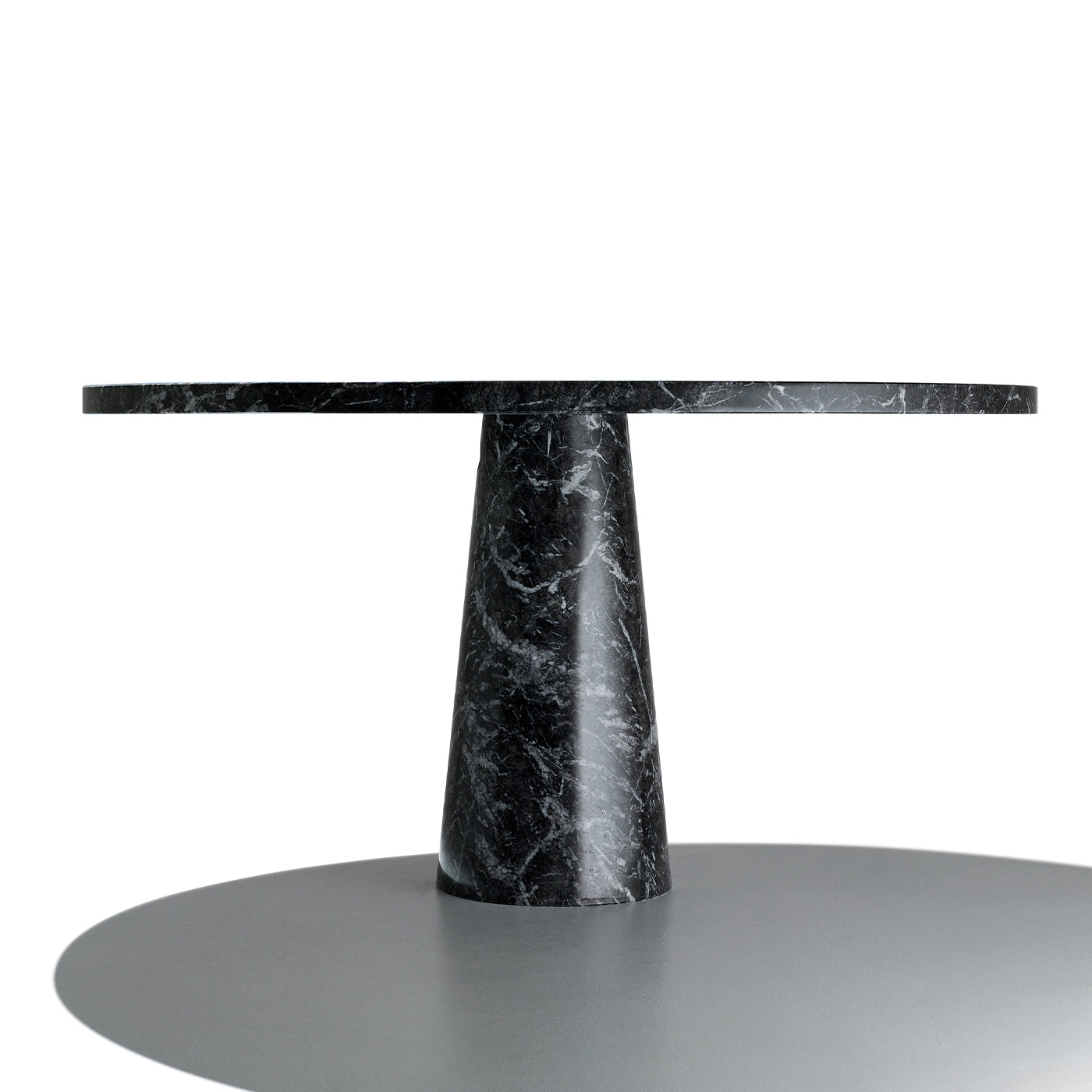 Eros Black Marquina Round Table by Angelo Mangiarotti - Alternative view 1