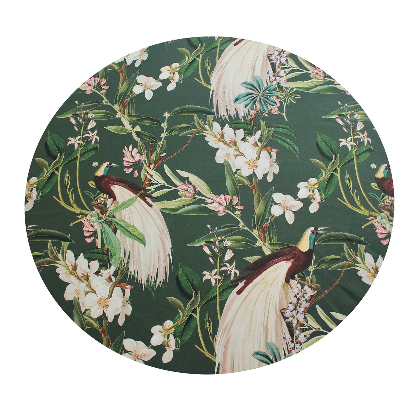 Set of 2 Cuffiette Extra-Small Round Tropical Placemats - Main view