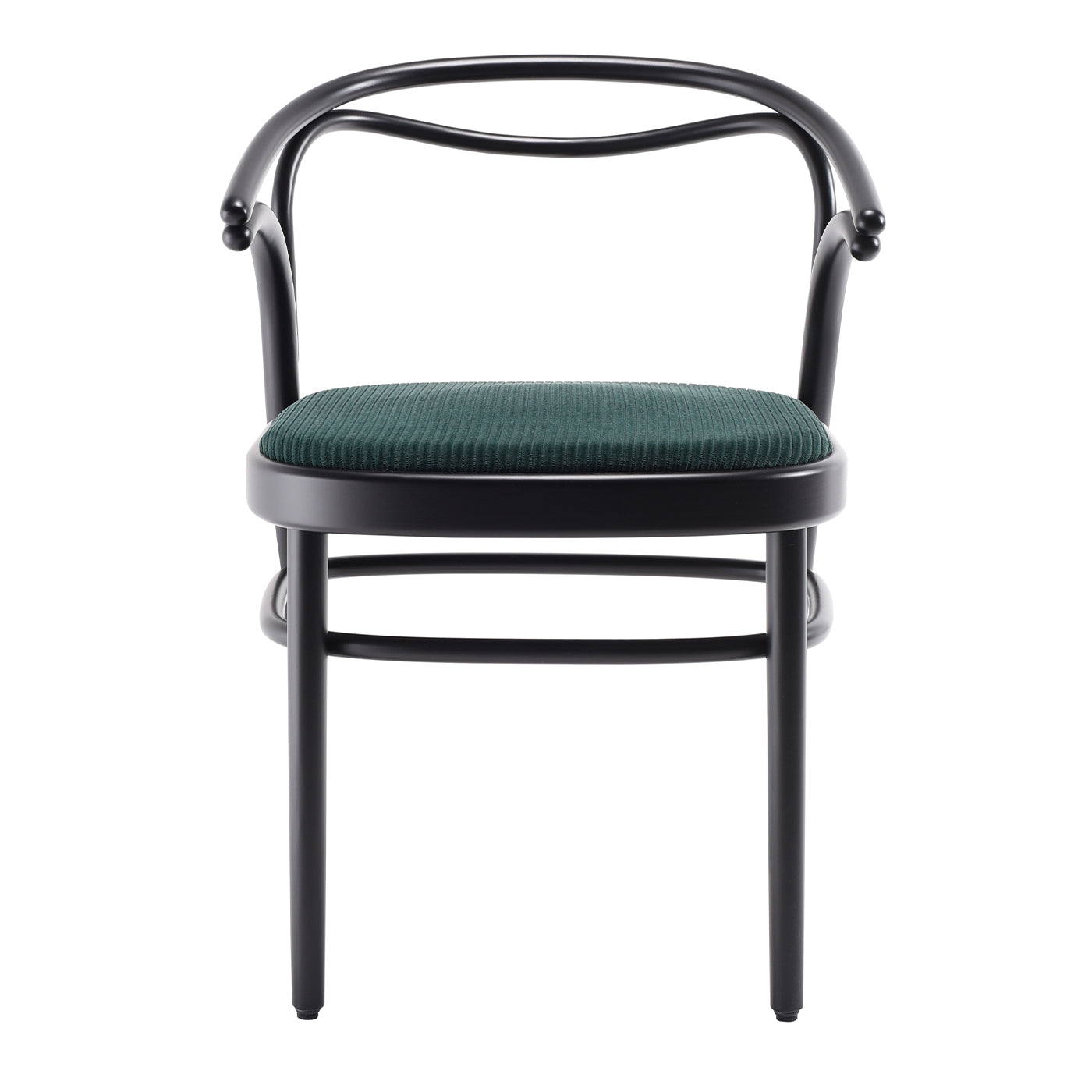 BEAULIEU dining chair with upholstered seat by PHILIPPE NIGRO - Alternative view 1