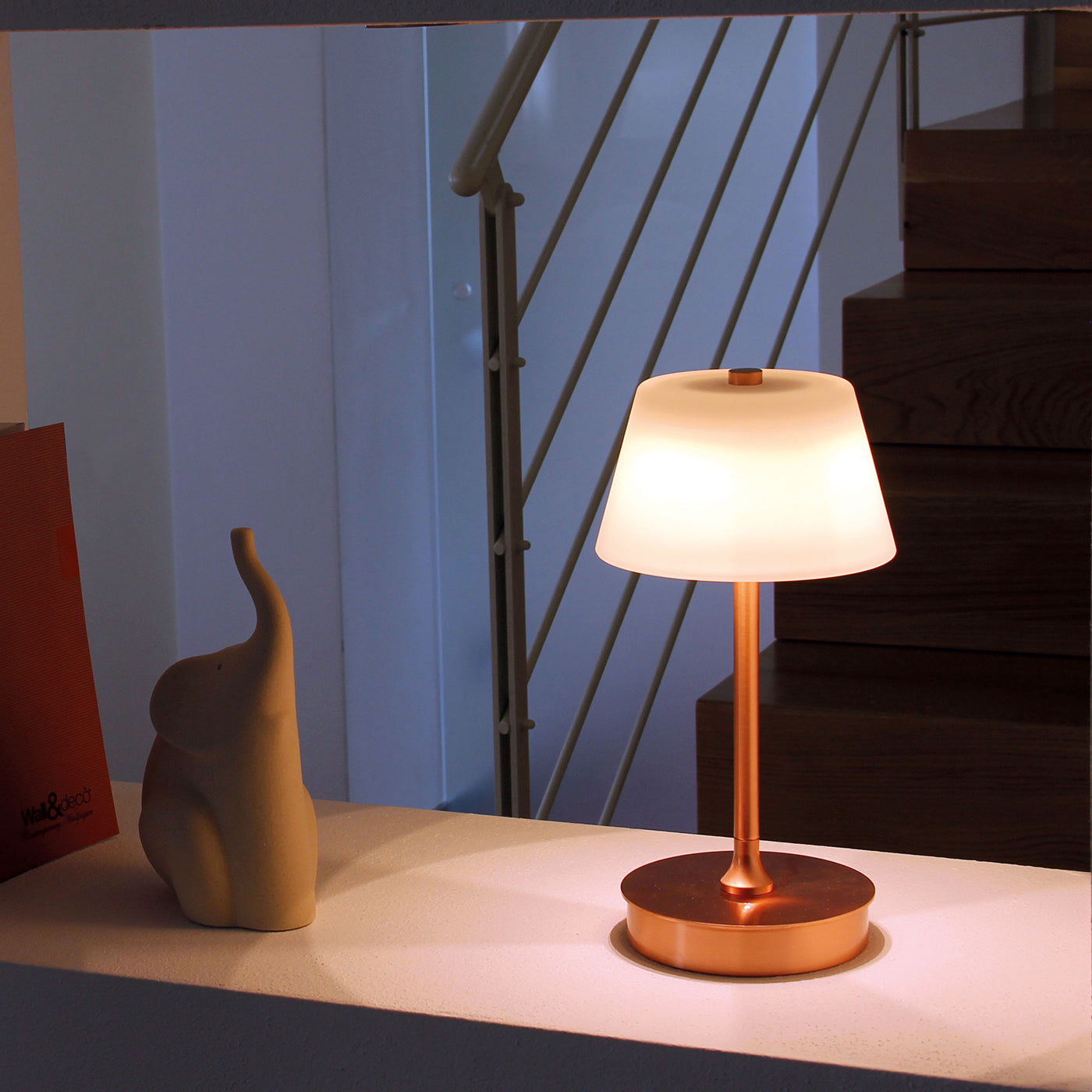 Lámpara de sobremesa Lumetto Copper de Stefano Tabarin - Vista alternativa 1