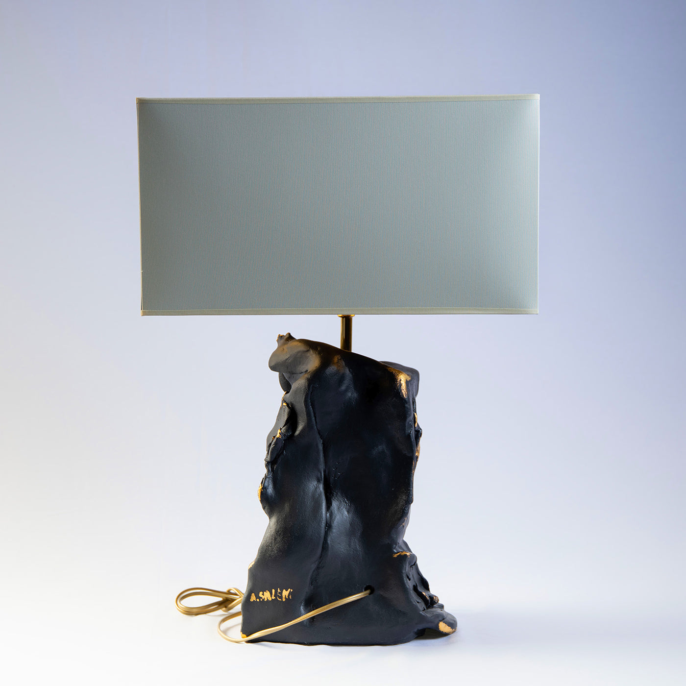 Un Giorno Verrai Black & Gold Table Lamp - Alternative view 2