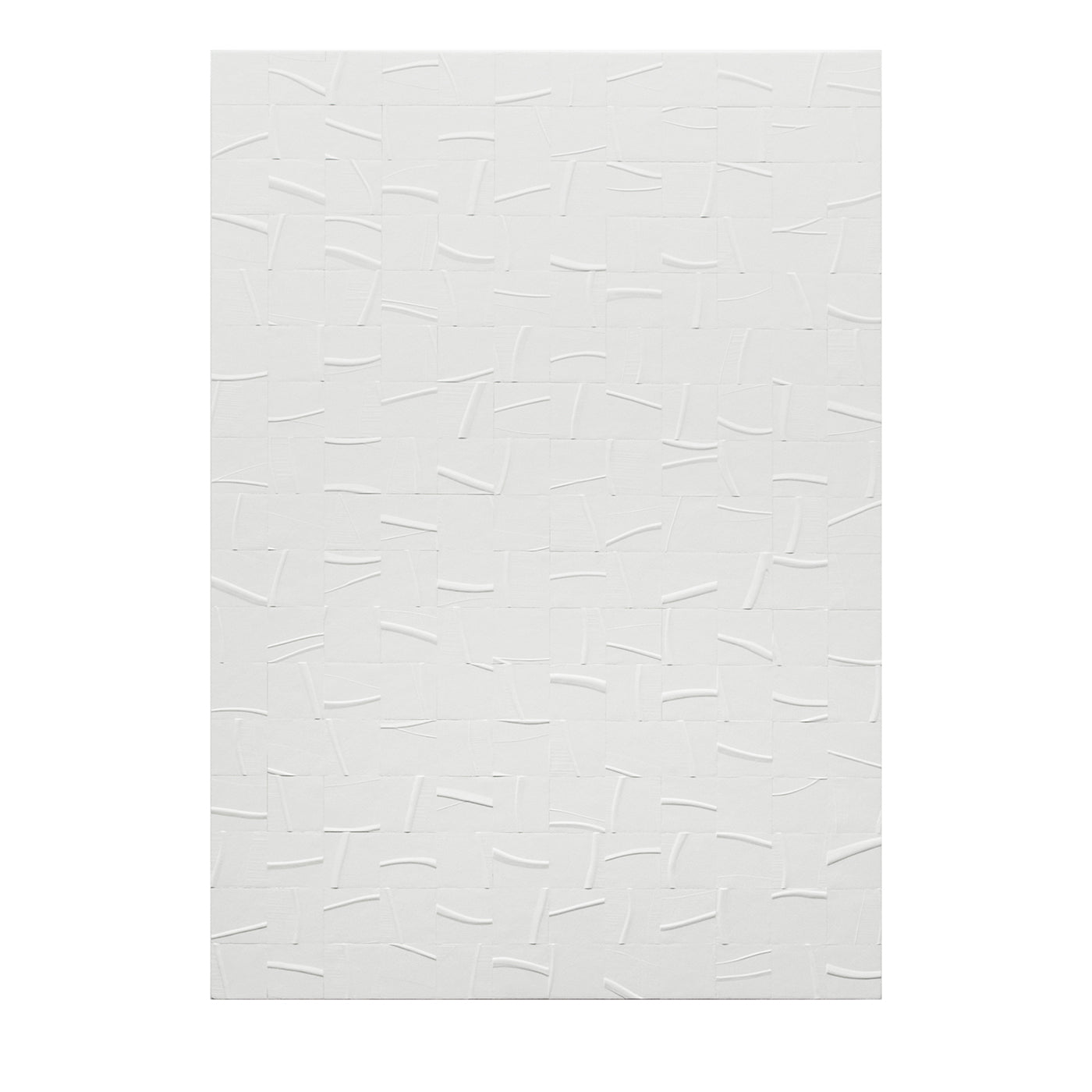 Matte White #1 Wallpaper TRACCE Collection - Main view