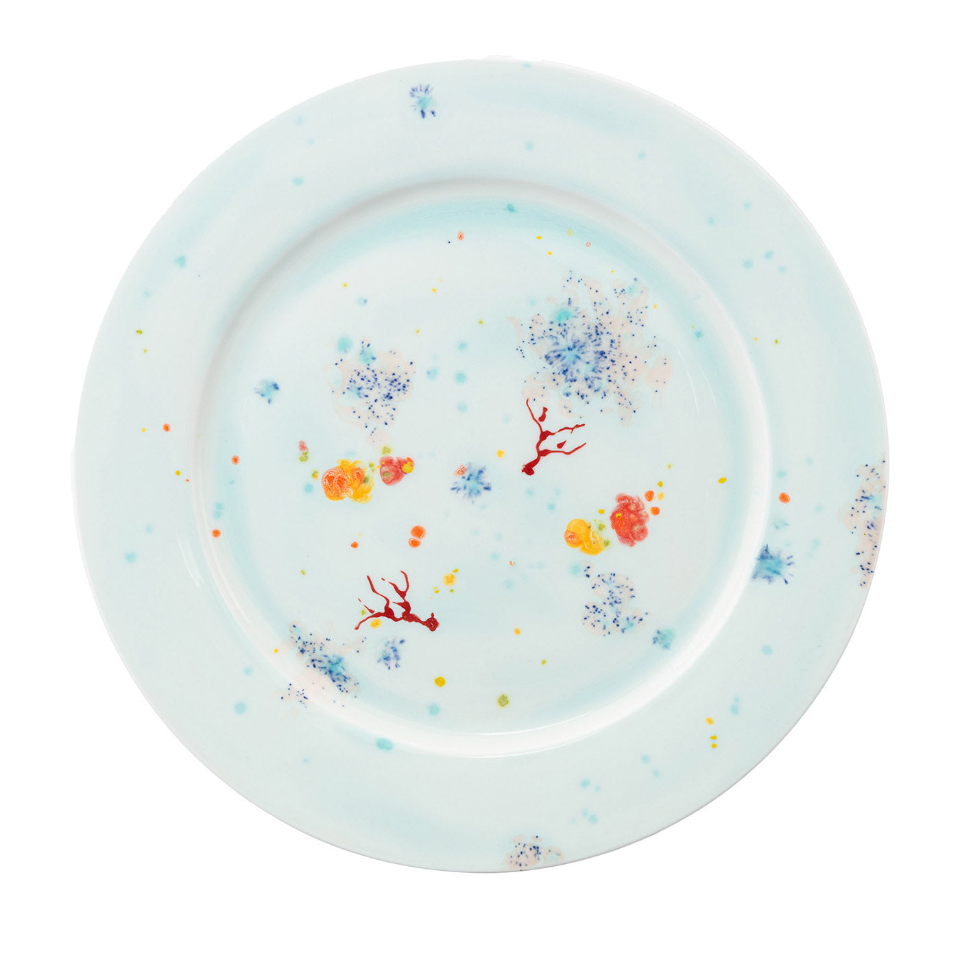 Blue Seabed Serving Plate - Main view