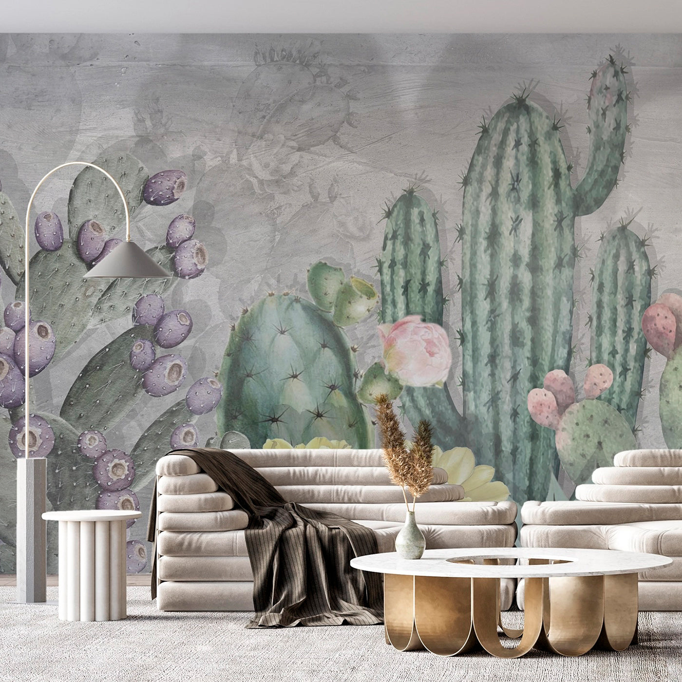 Cactus Panorama Panorama Wallpaper - Alternative view 2