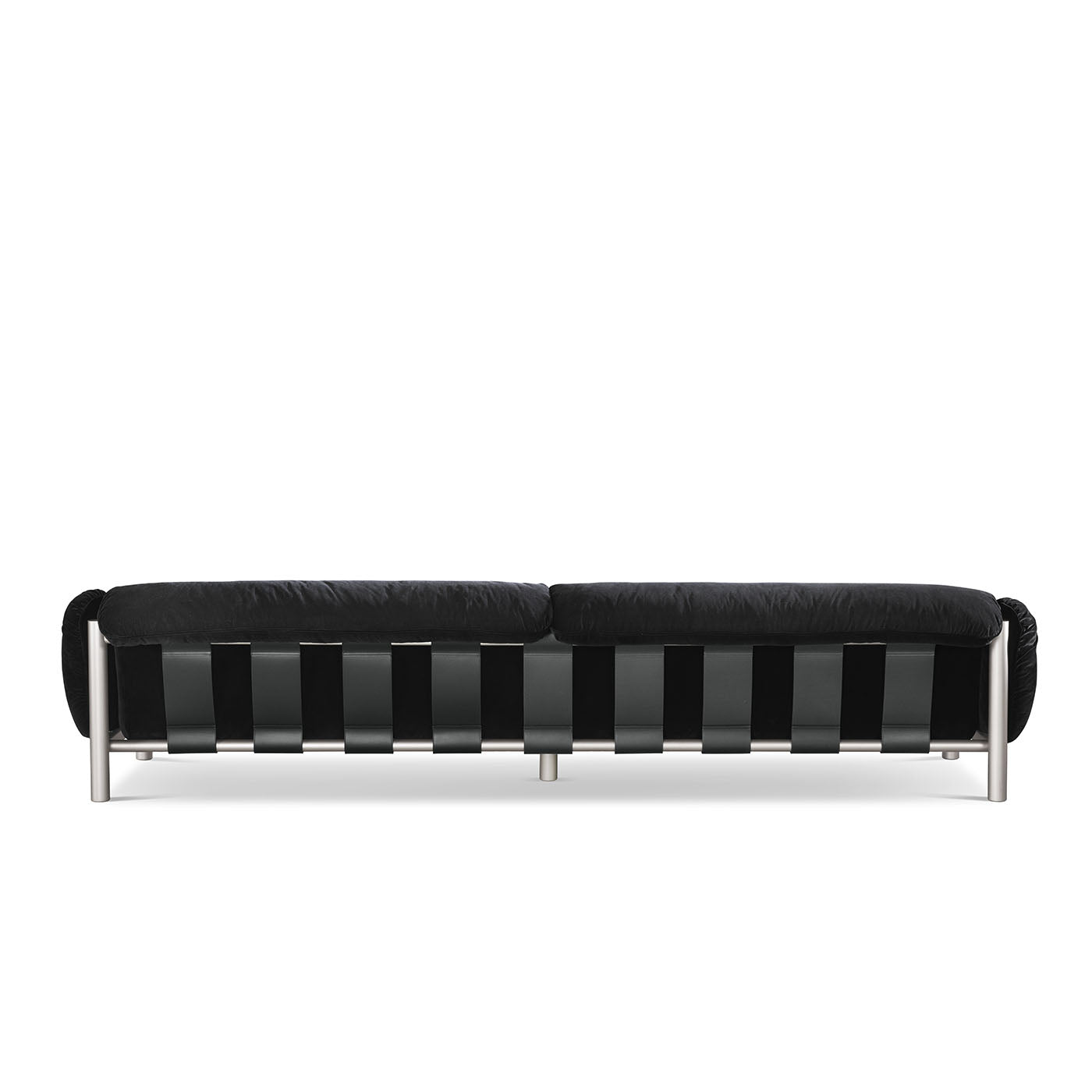 Flo 4-Seater Black Fabric Sofa by Lorenza Bozzoli - Alternative view 2